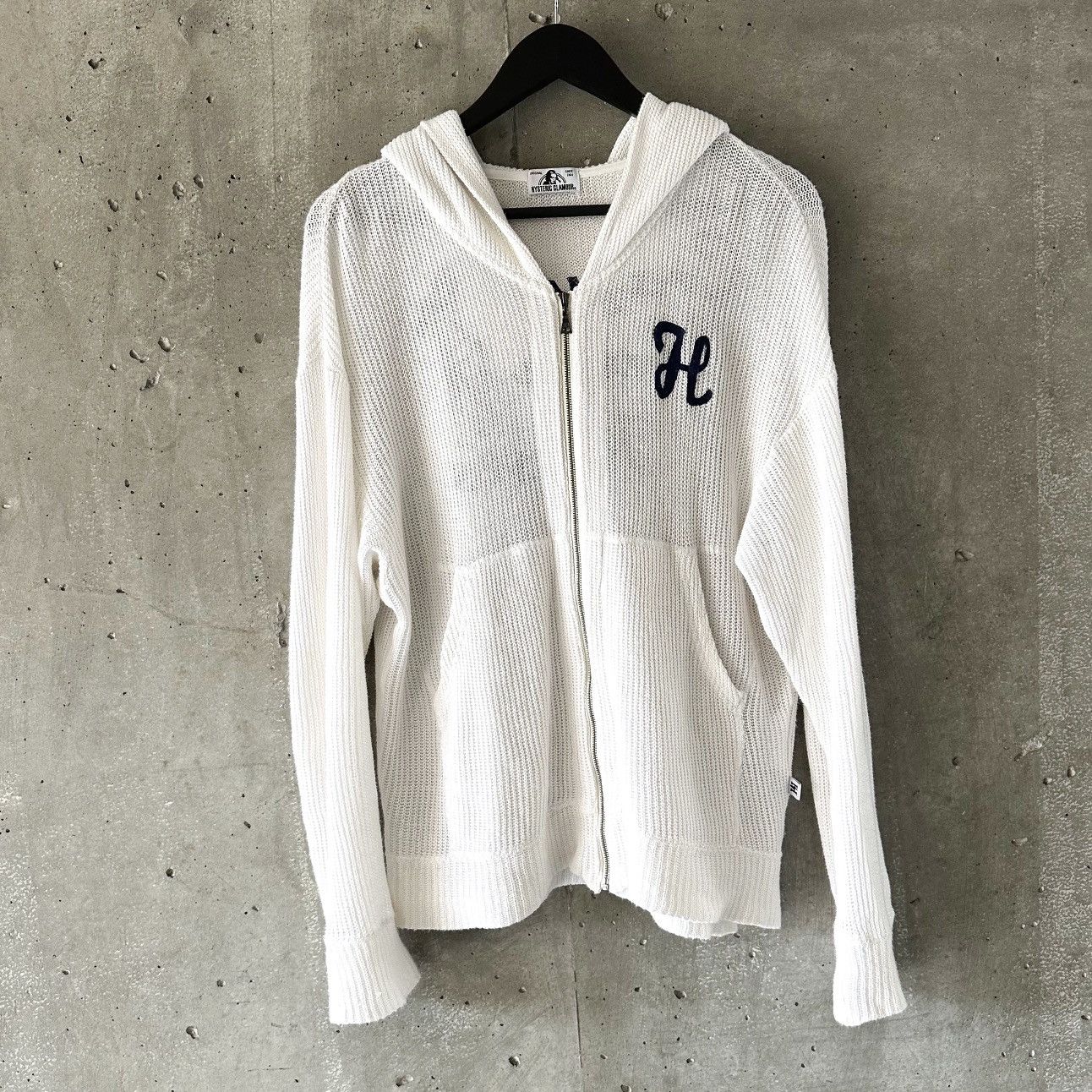 Hysteric Glamour 2000’s CRAZY HAZY KISSES Knit Zip Up Hoodie Size US L / EU 52-54 / 3 - 2 Thumbnail