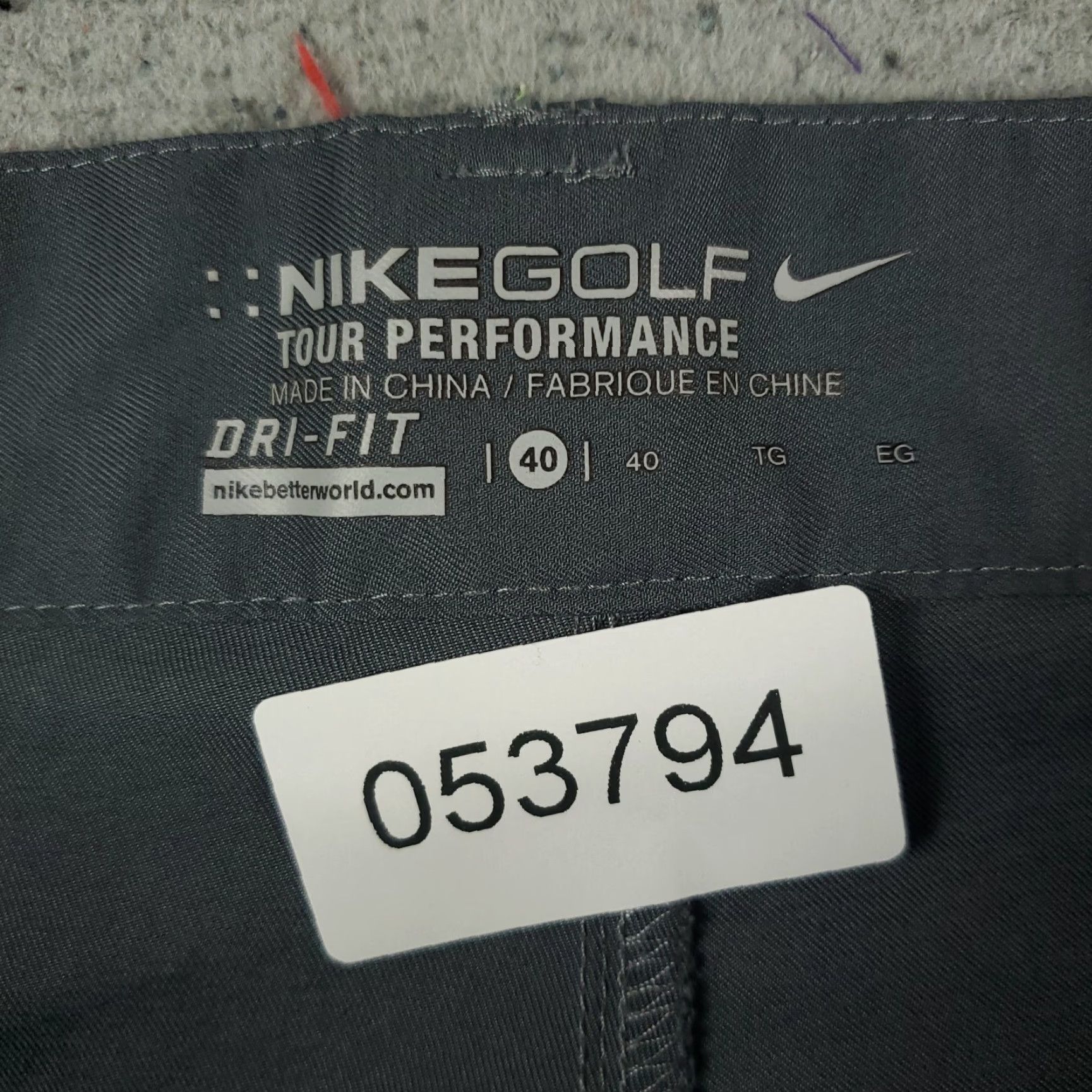 Nike Nike Shorts Mens 40 Gray Golf Dri Fit Casual Flat Front Chino Shirt? Size US 40 / EU 56 - 8 Thumbnail