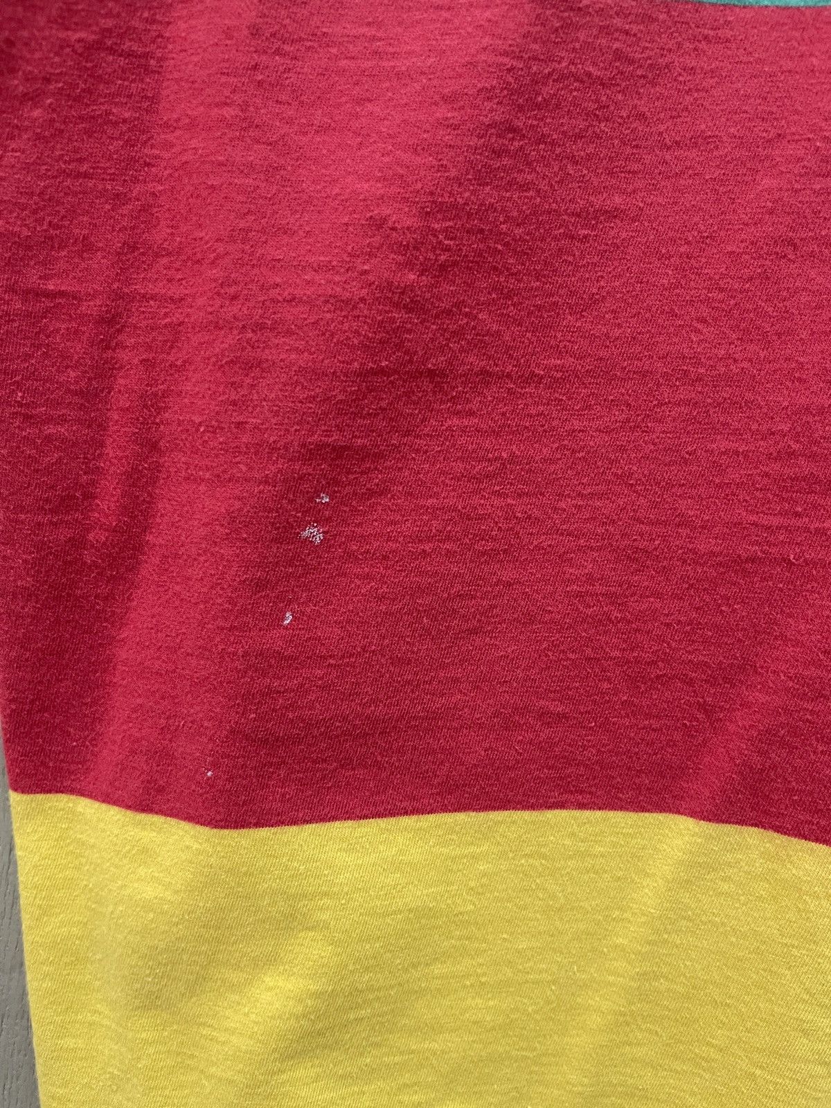 Vintage Vintage 90s Polo Ralph Lauren Cookie Multi Colour Stripe Tee Size US M / EU 48-50 / 2 - 7 Thumbnail