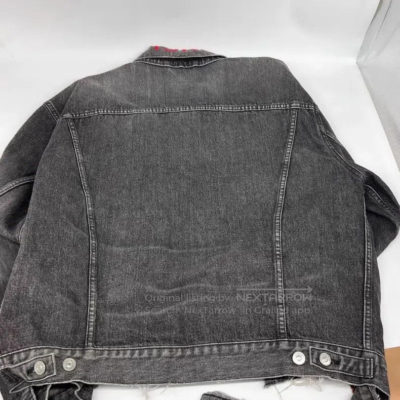 Balenciaga Balenciaga Denim Jacket Size XXS / US 00 / IT 34 - 3 Thumbnail