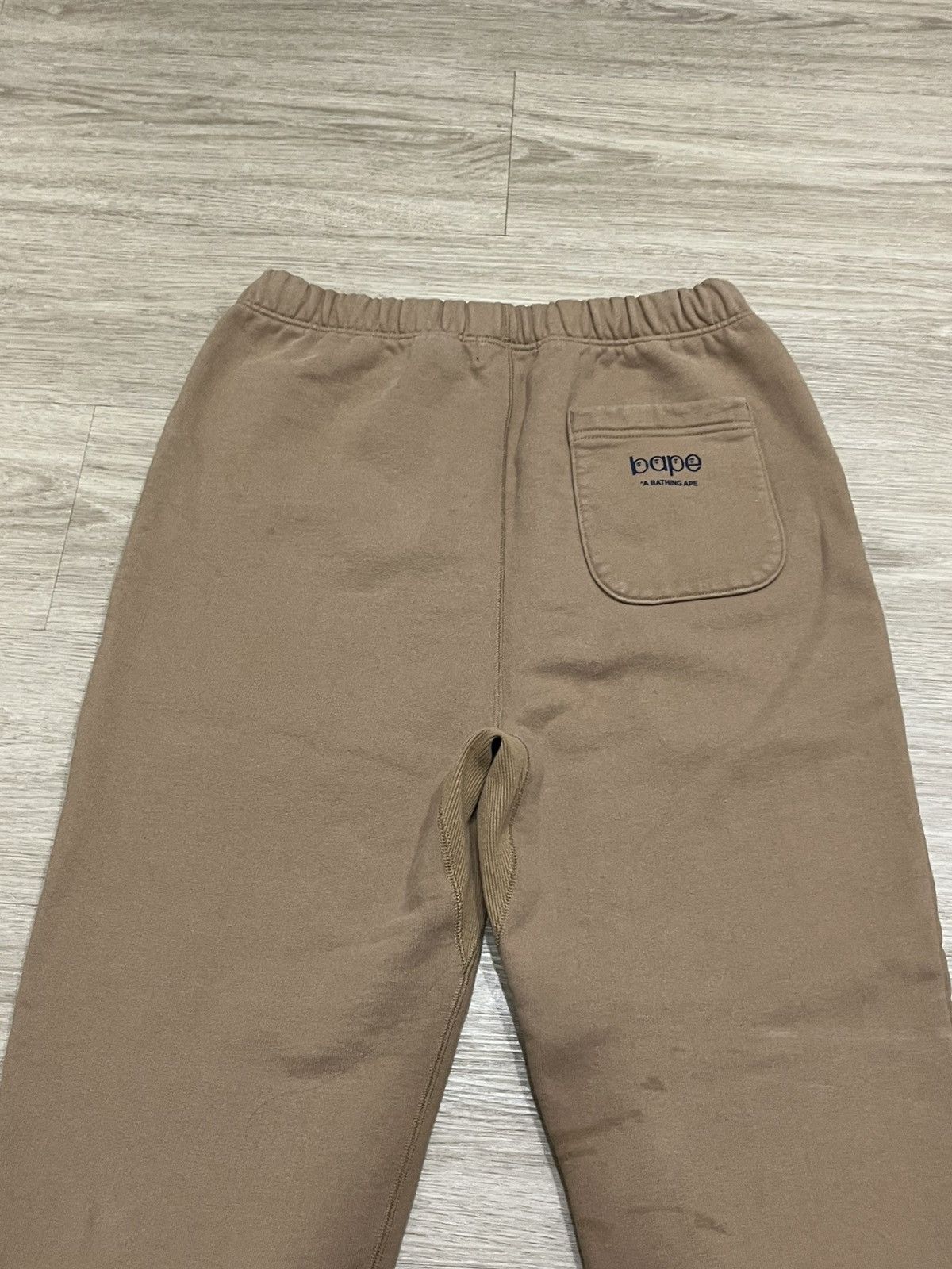 Bape A Bathing Ape Bape Brown Sweatpants Joggers Mens Size Medium Size US 30 / EU 46 - 8 Thumbnail