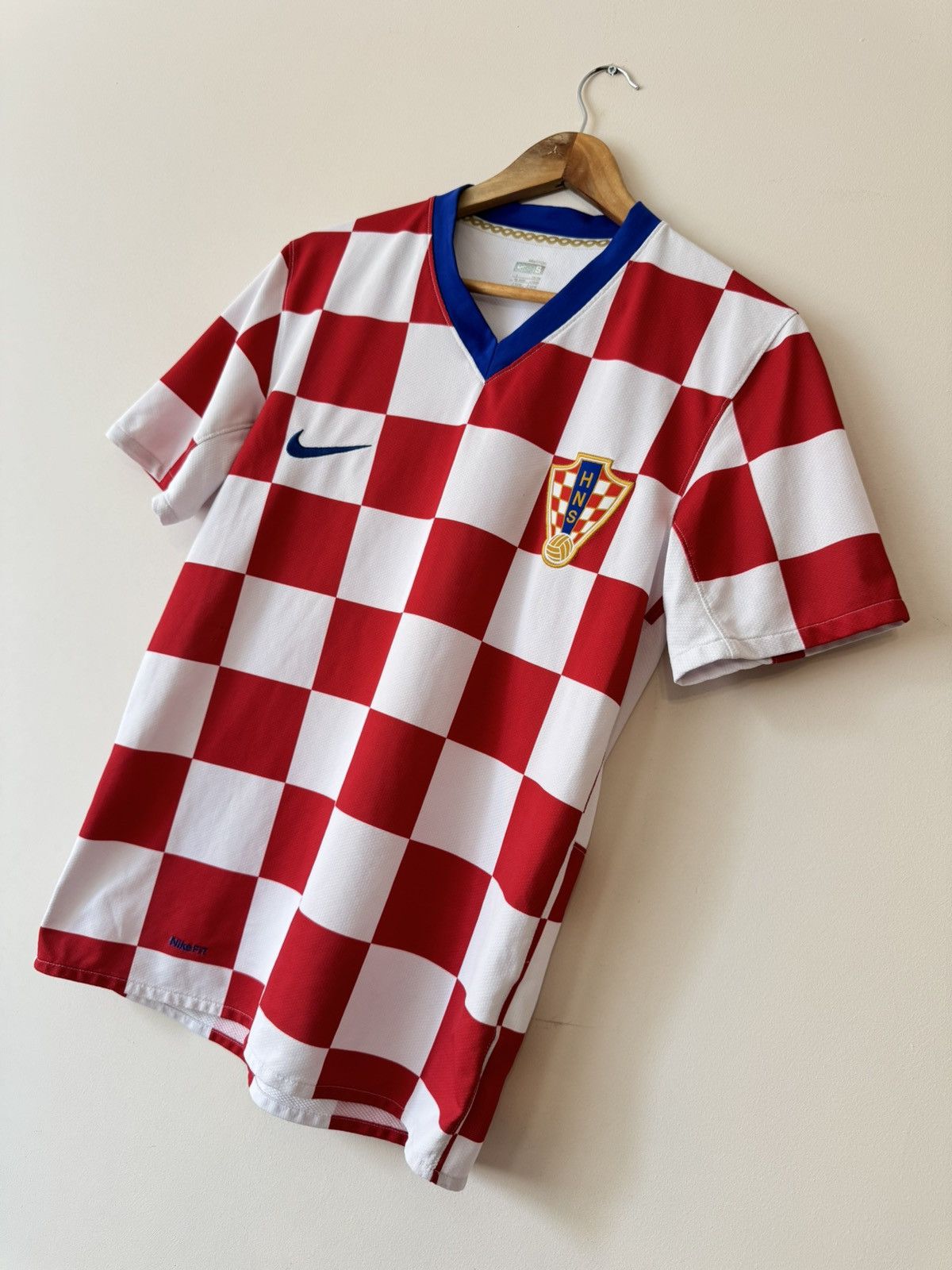 Nike Vintage Croatia 2008-2009 Home Soccer Jersey Football Shirt Size US S / EU 44-46 / 1 - 4 Thumbnail