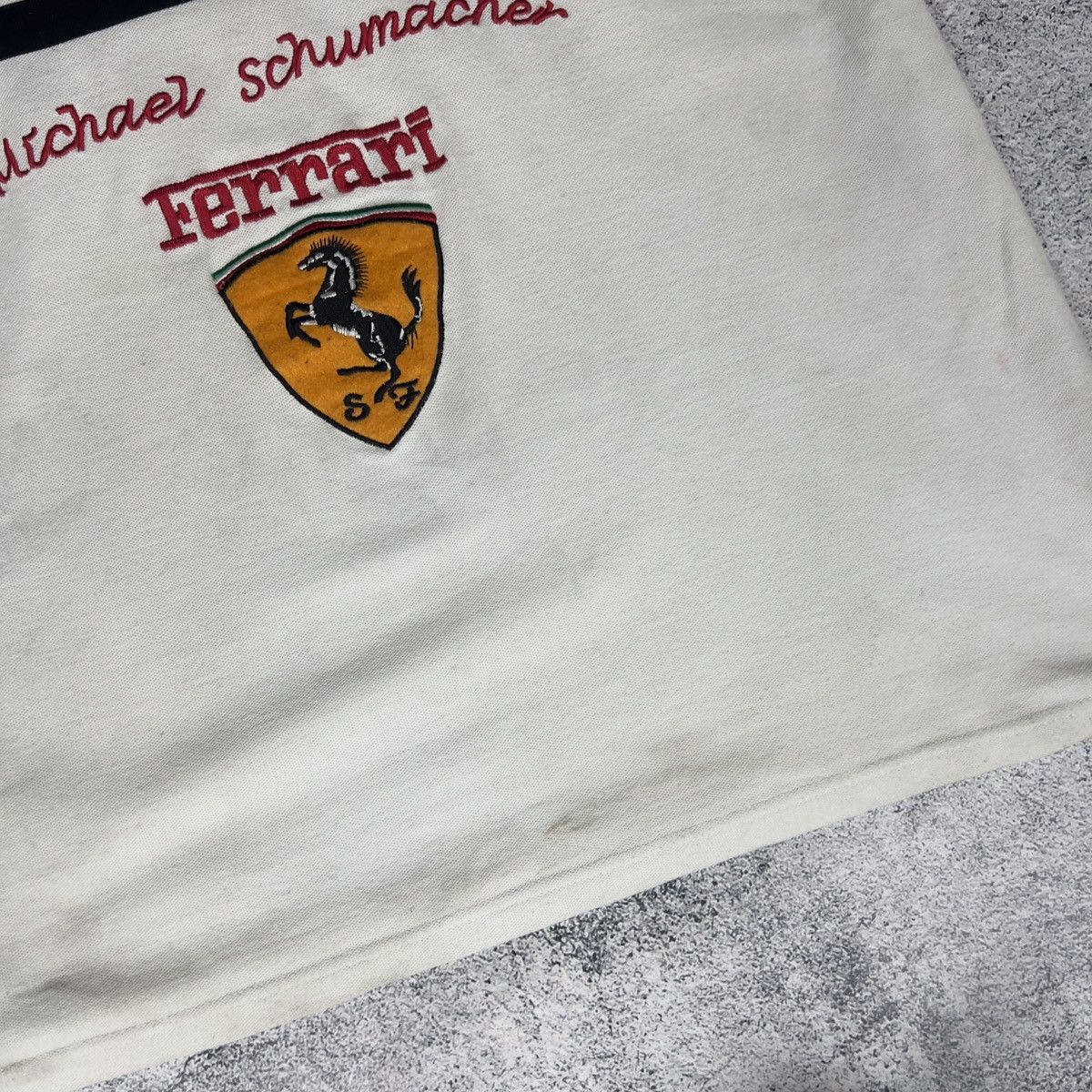 Ferrari Ferrari Polo Men's Size S Cotton Short Sleeve Racing Y2K 90s Size US S / EU 44-46 / 1 - 22 Thumbnail