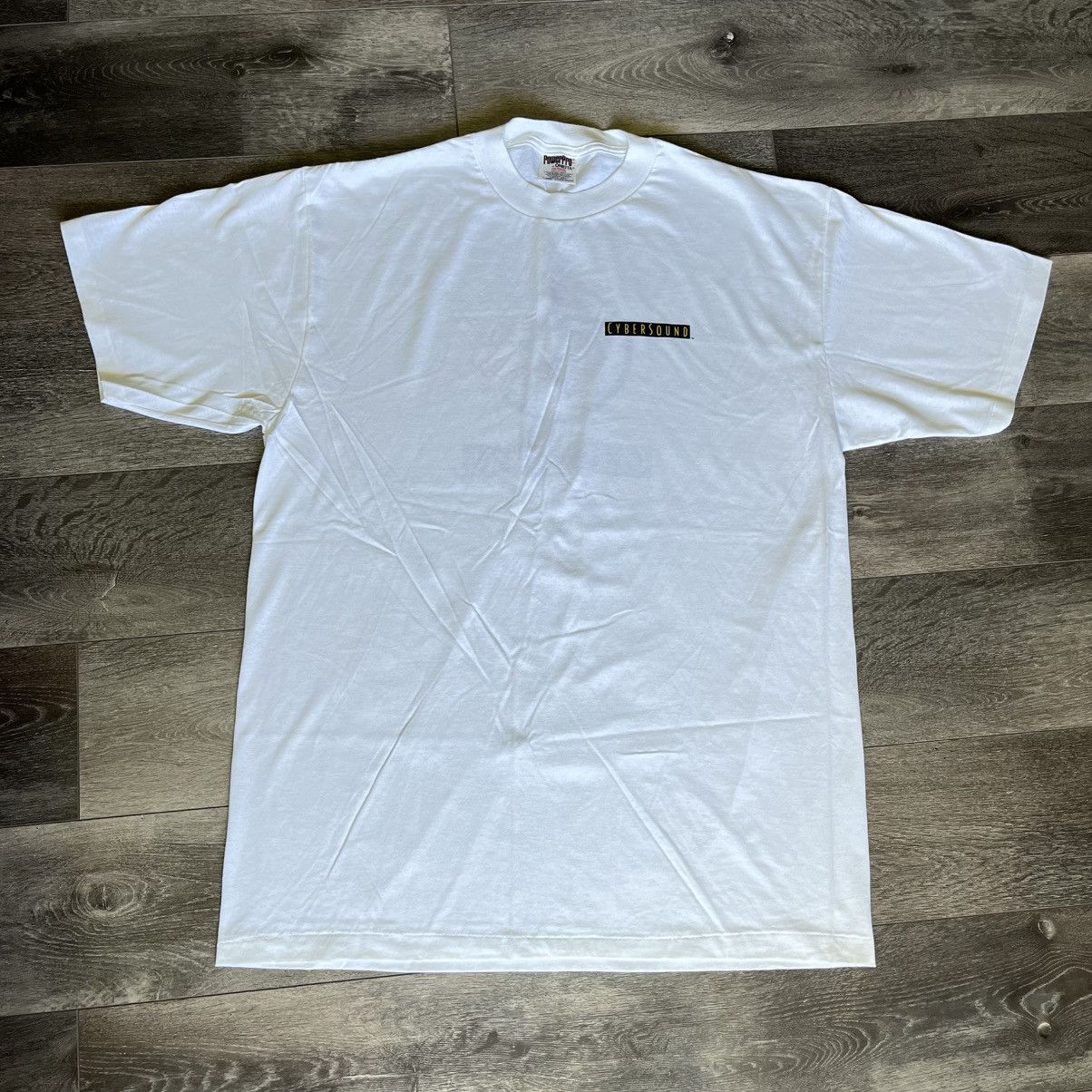 Japanese Brand × Microsoft × Vintage Vintage 1990s SEGA Saturn Cybersound Music Graphic Logo Tee Size US XL / EU 56 / 4 - 3 Thumbnail