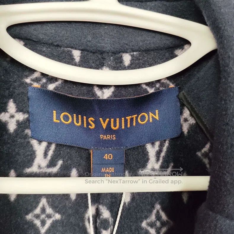 Louis Vuitton Louis Vuitton Wool print coat Size S / US 4 / IT 40 - 3 Thumbnail