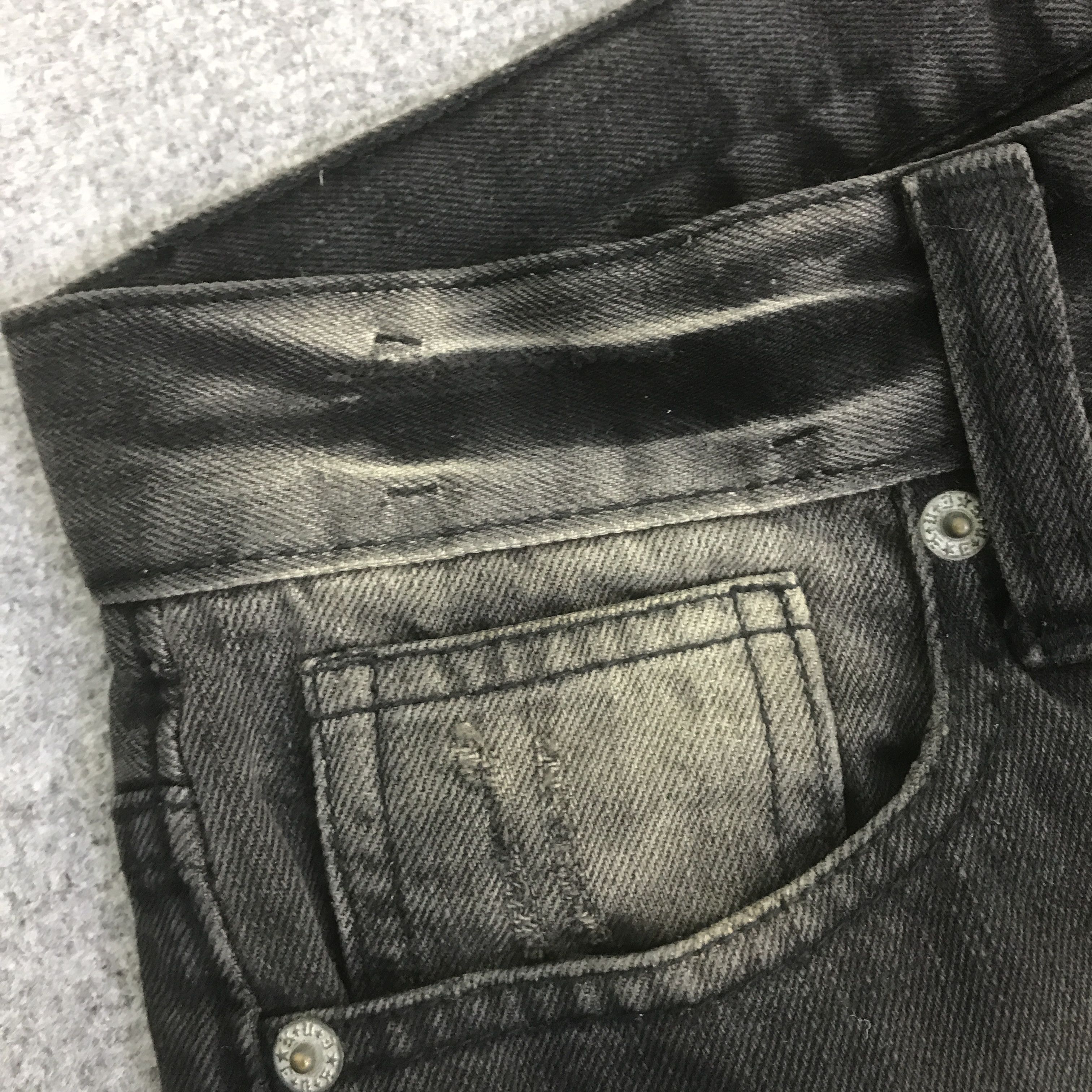 Japanese Brand JAPANESE BRAND BLACK PUNK DISTRESSED DENIM PANTS K129B5 Size US 28 / EU 44 - 16 Thumbnail