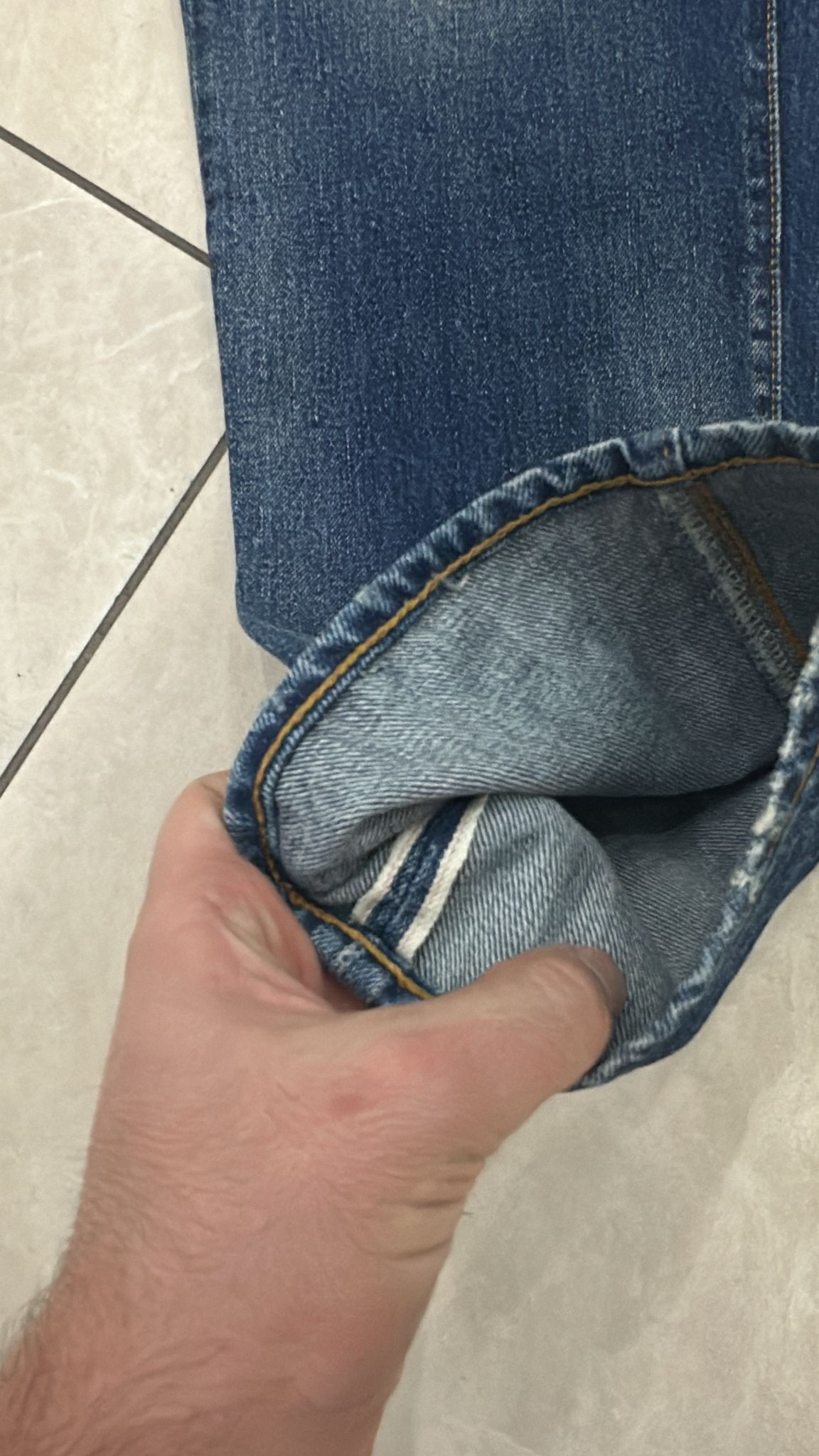 Levi's Vintage Clothing LVC Levi's Vintage Clothing 1954 501XX BigE Selvedge Jeans Size US 34 / EU 50 - 3 Thumbnail