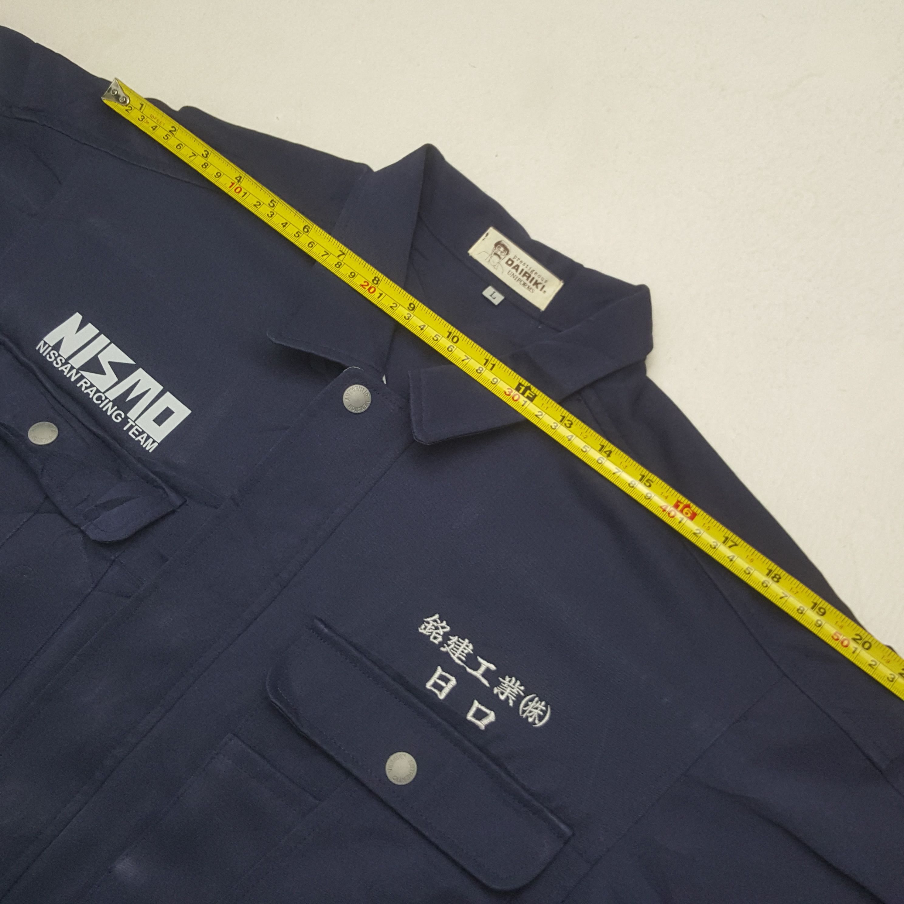 Japanese Brand Vintage Nismo Nissan Racing Team Custom Sport Uniform Jacket Size US L / EU 52-54 / 3 - 6 Thumbnail
