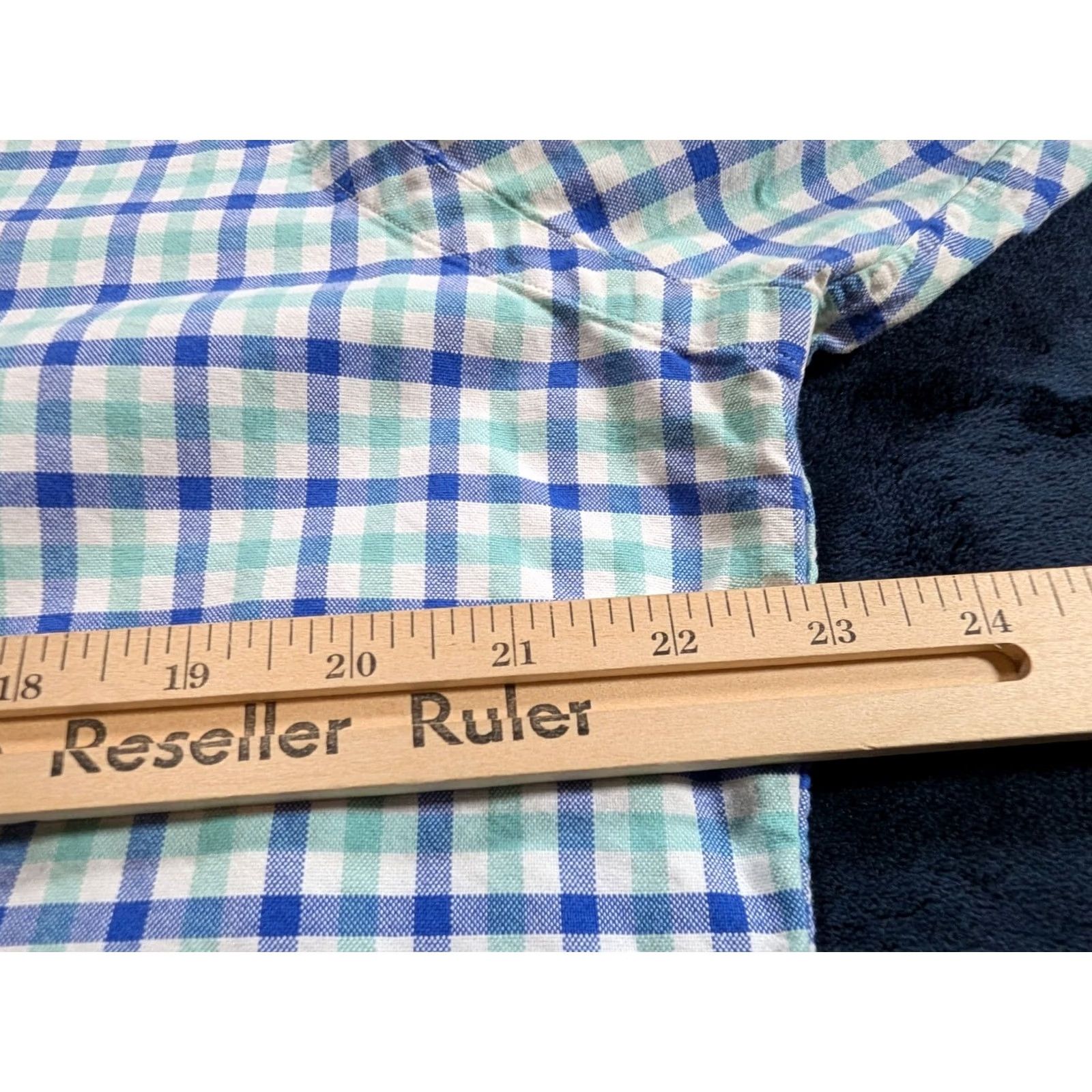Polo Ralph Lauren Polo Ralph Lauren Shirt Long Sleeve Button-Up Mens Blue Plaid L Regular Cotton Thin Flannel Size US L / EU 52-54 / 3 - 7 Thumbnail