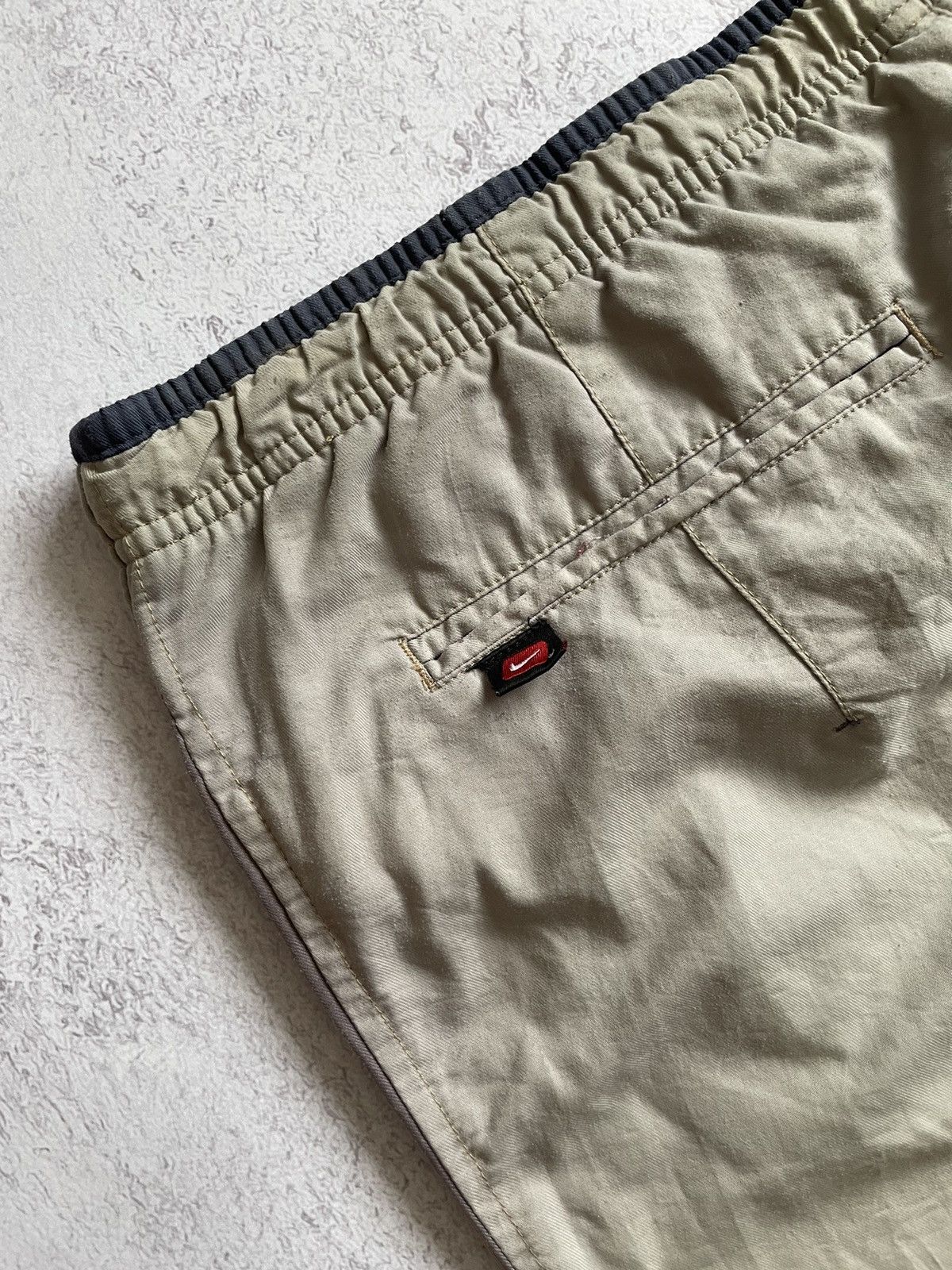 Vintage Vintage Nike Swoosh Embroidered Logo Nylon Pants 90s XXL Size US 37 - 6 Thumbnail