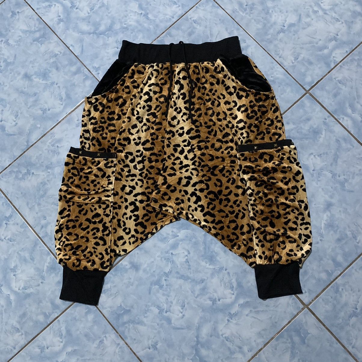 Japanese Brand Sorridere Leopard Hakama Pants Size 32" / US 10 / IT 46 - 2 Thumbnail