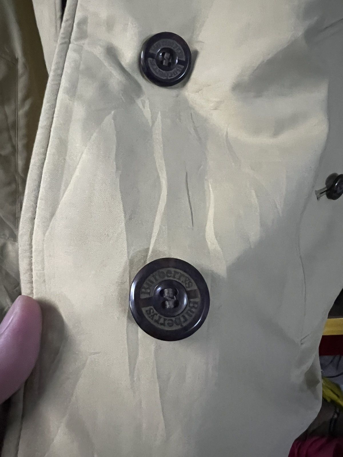 Burberry VINTAGE 90’s BURBERRY TRENCH COAT MADE IN ENGLAND FOR MEN’s Size US S / EU 44-46 / 1 - 11 Thumbnail