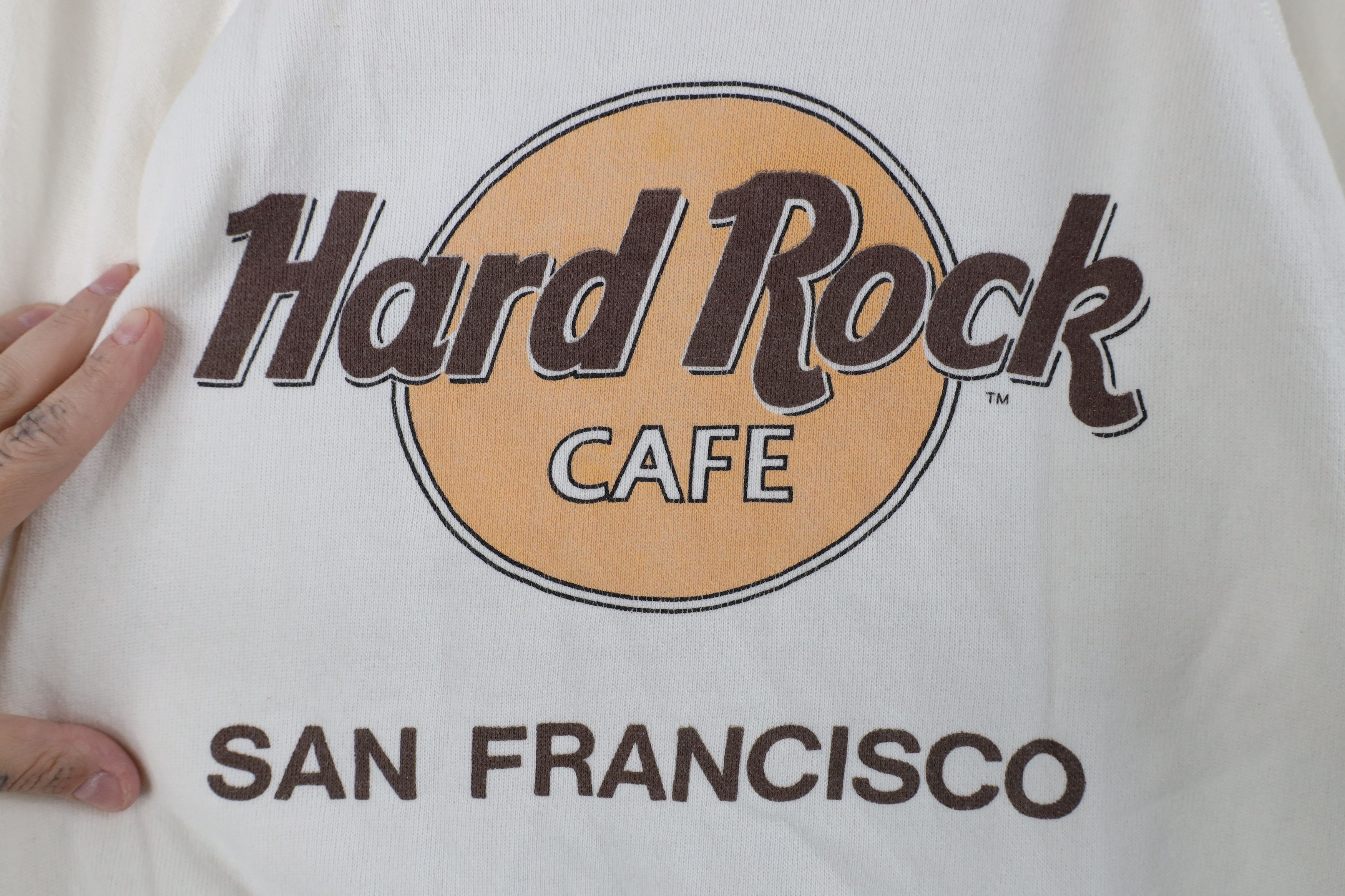 Hard Rock Cafe Vintage 80s 90s Hard Rock Cafe San Francisco Sweatshirt USA Size US XL / EU 56 / 4 - 4 Thumbnail