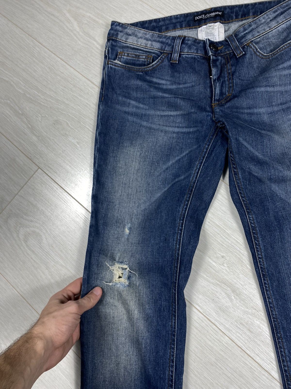 Dolce & Gabbana × Vintage Dolce Gabbana Jeans Pants Size 27" / US 4 / IT 40 - 5 Thumbnail