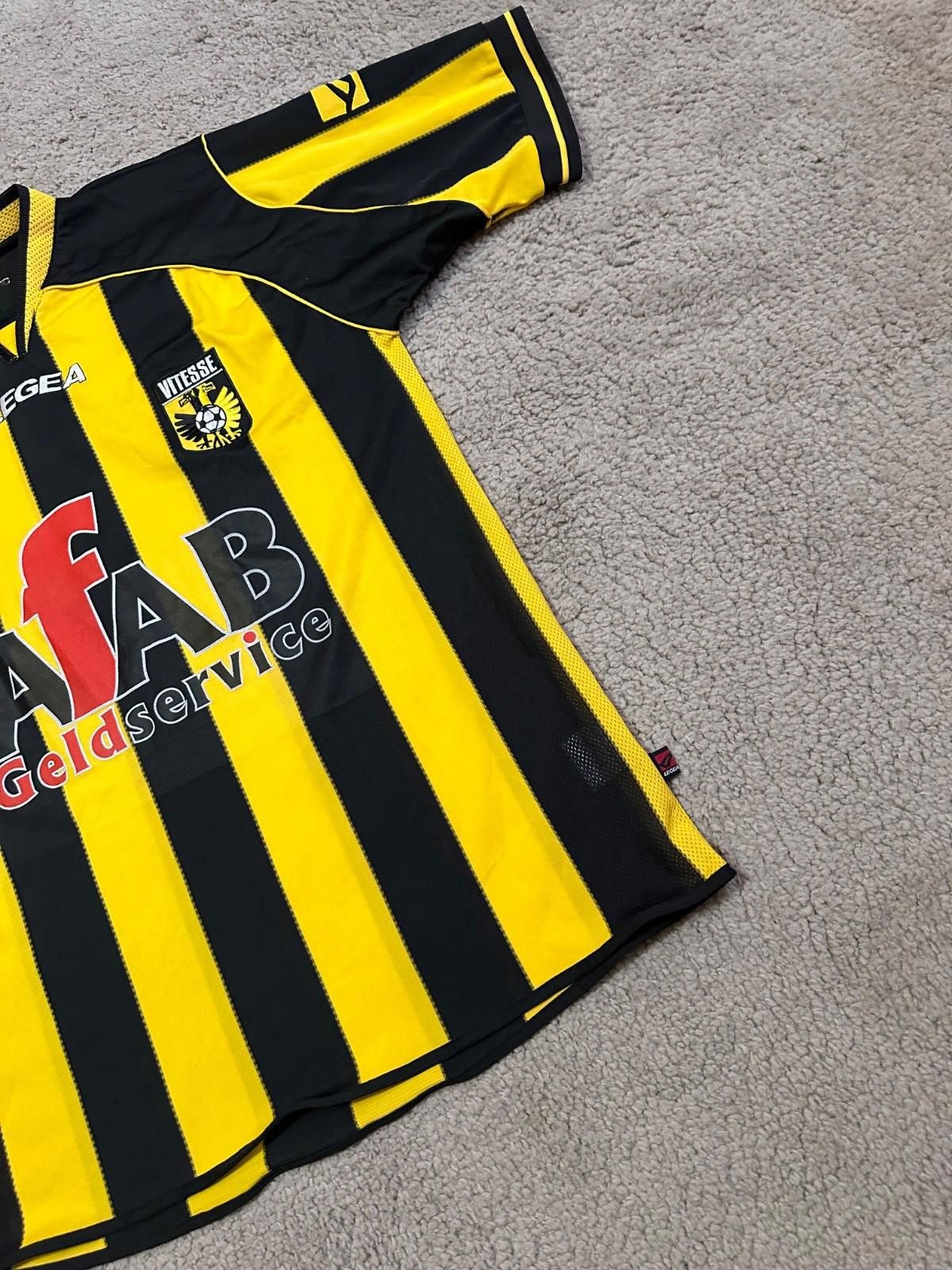 Other VITESSE 2007 2008 HOME FOOTBALL SHIRT SOCCER JERSEY LEGEA Size US L / EU 52-54 / 3 - 2 Thumbnail