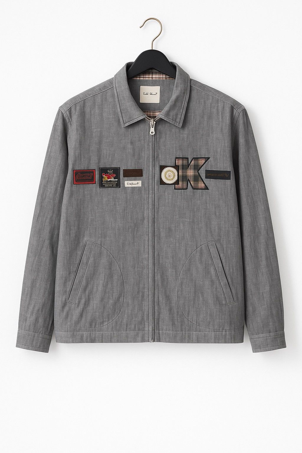 Karl Helmut Vintage Karl Helmut Patchwork Embroidered Jacket – Harajuku Size US S / EU 44-46 / 1 - 1 Thumbnail
