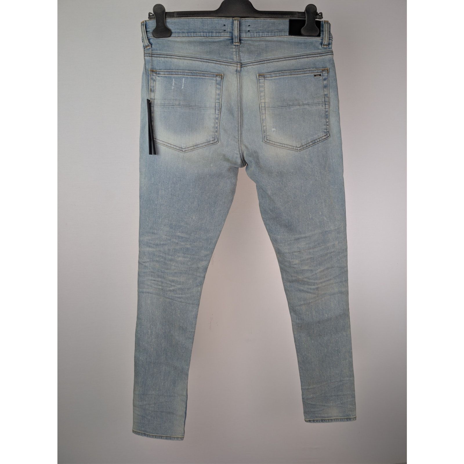 Amiri o1rshd1 Crystal Starburst MX1 Denim Jeans Surf Indigo Size US 34 / EU 50 - 18 Thumbnail
