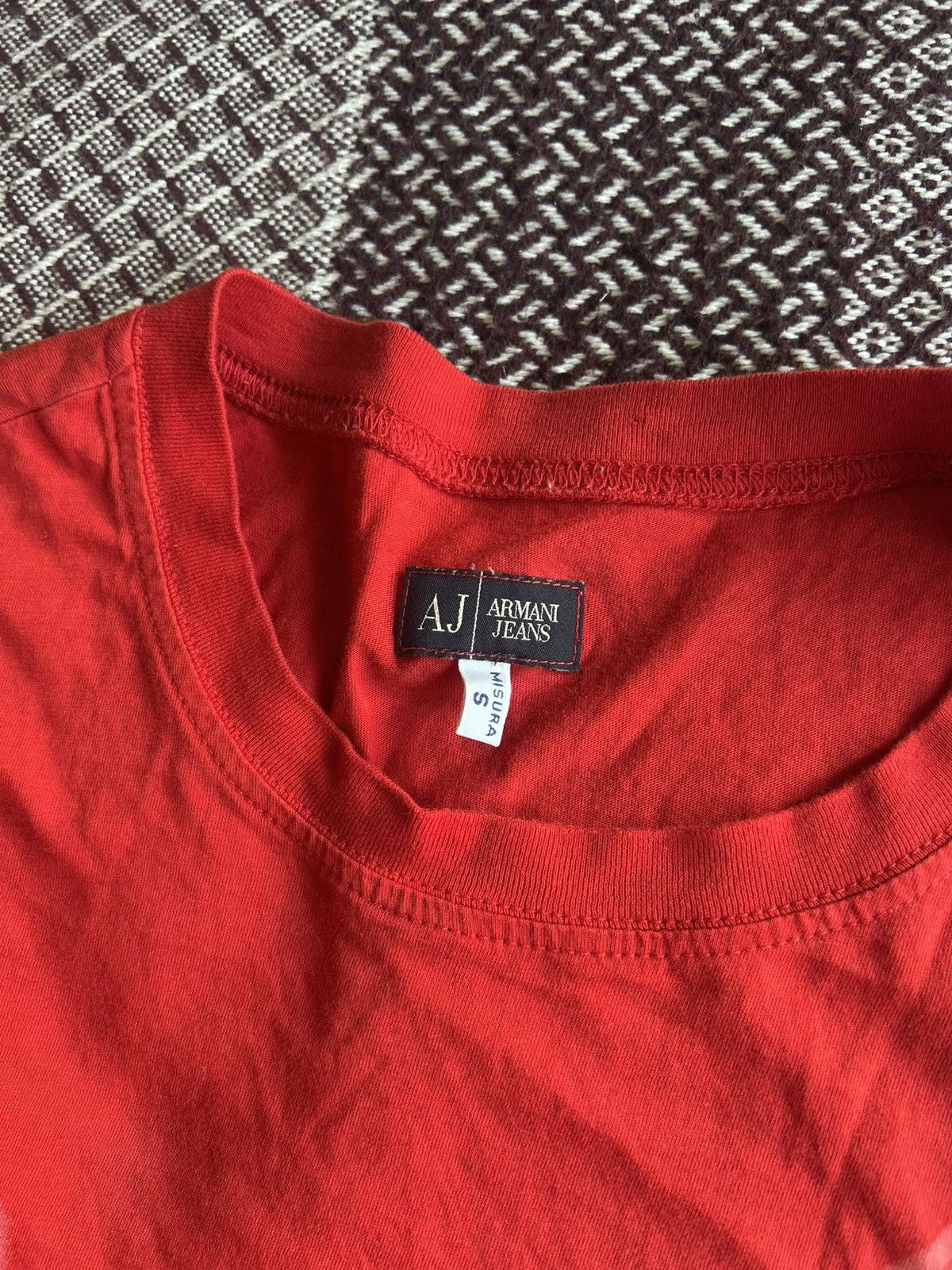 Armani Vintage Armani Jeans Streetwear Women T-Shirt Size Small Y2K Size S / US 4 / IT 40 - 5 Thumbnail