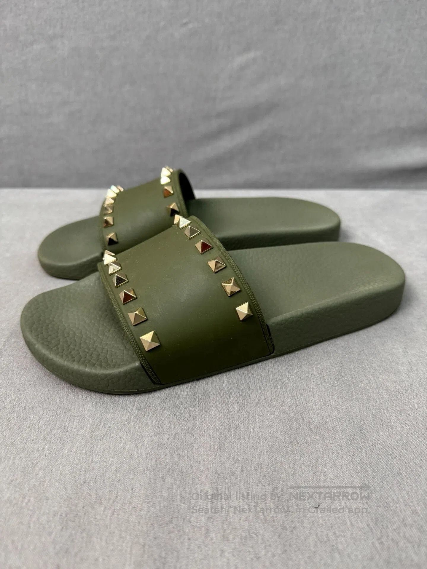 Valentino Valentino Studded Slippers. Size US 7 / IT 37 - 1 Thumbnail