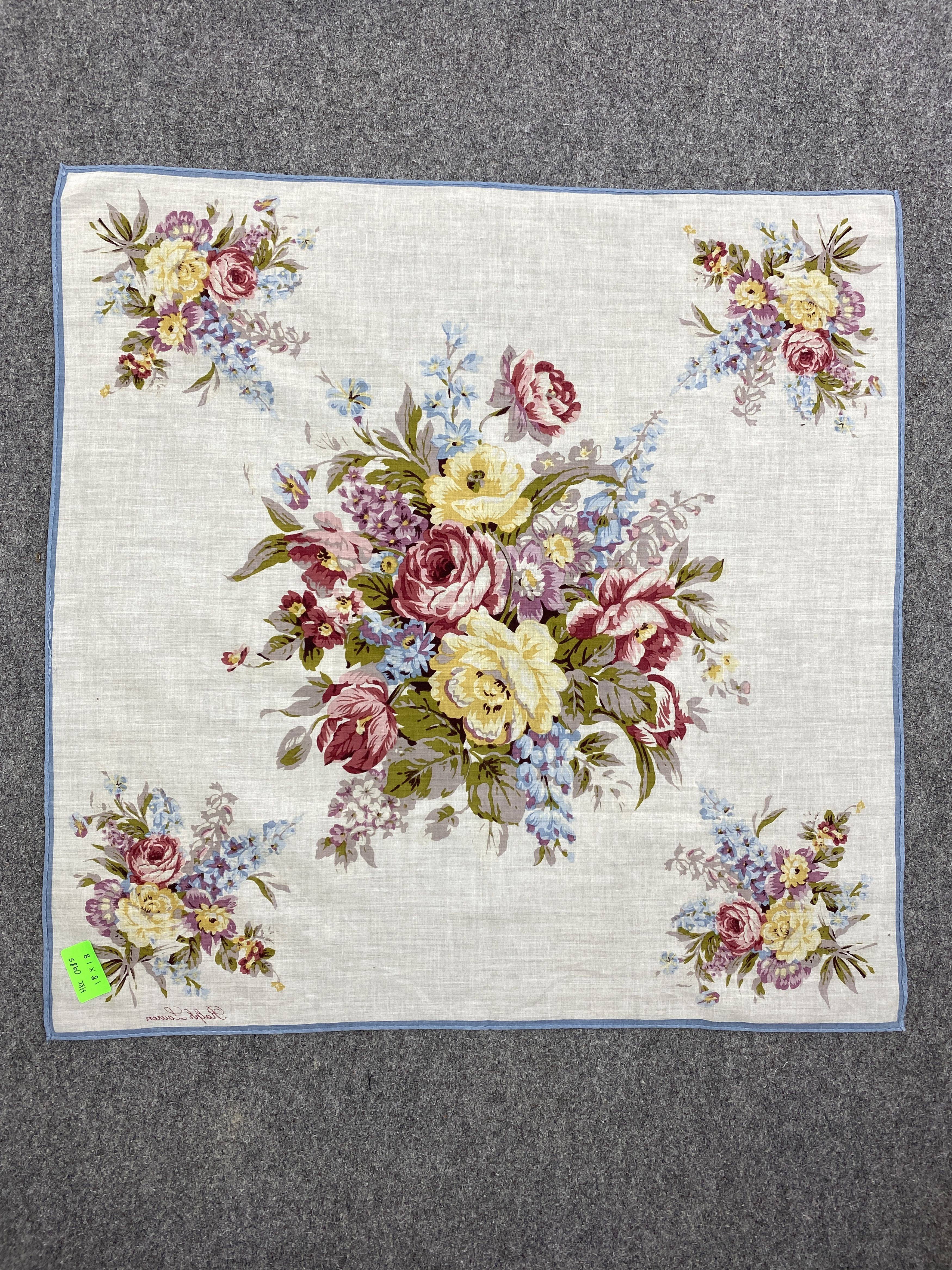 Ralph Lauren Vintage Ralph Lauren Handkerchief / Neckerchief HKC0985 Size ONE SIZE - 7 Thumbnail