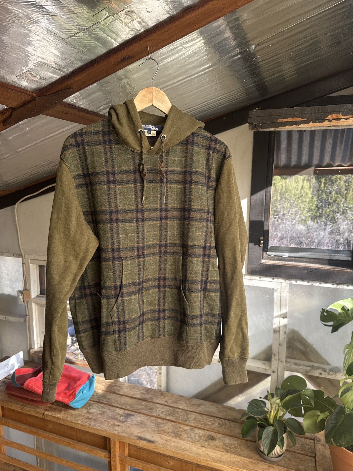 Junya Watanabe Wool blend paneled sweatshirt Size US M / EU 48-50 / 2 - 1 Thumbnail