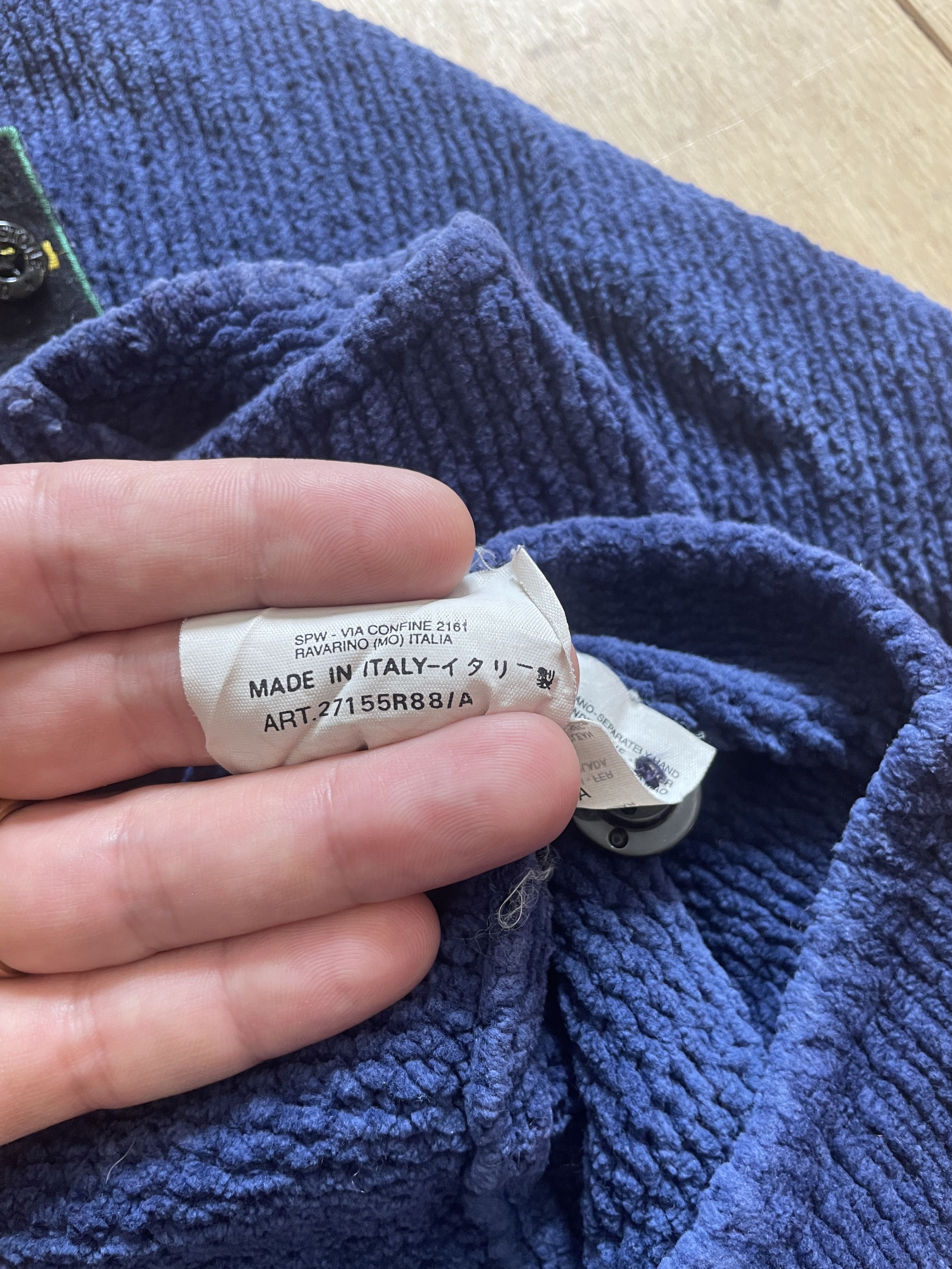 Massimo Osti Stone Island vintage sweater, green label. Size US XL / EU 56 / 4 - 10 Thumbnail