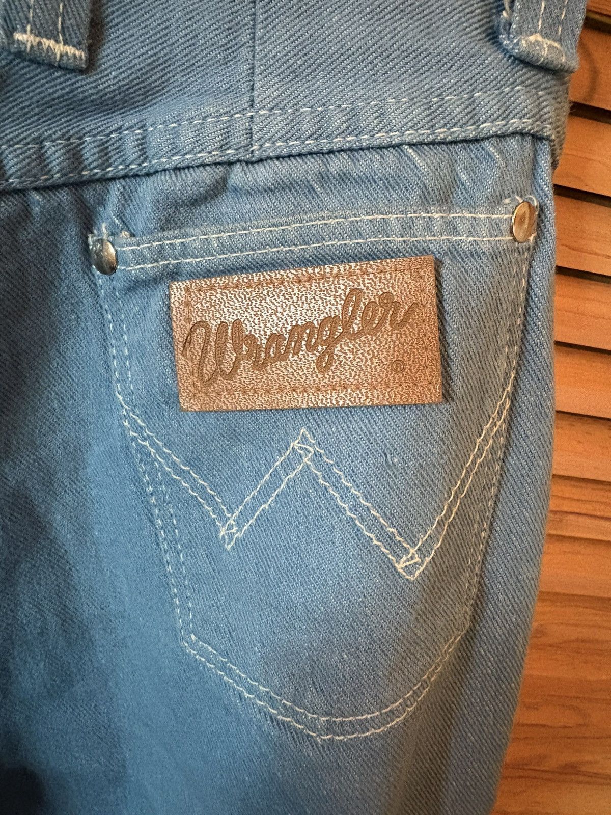 Vintage × Wrangler Wrangler Flared Jeans Size US 29 - 3 Thumbnail