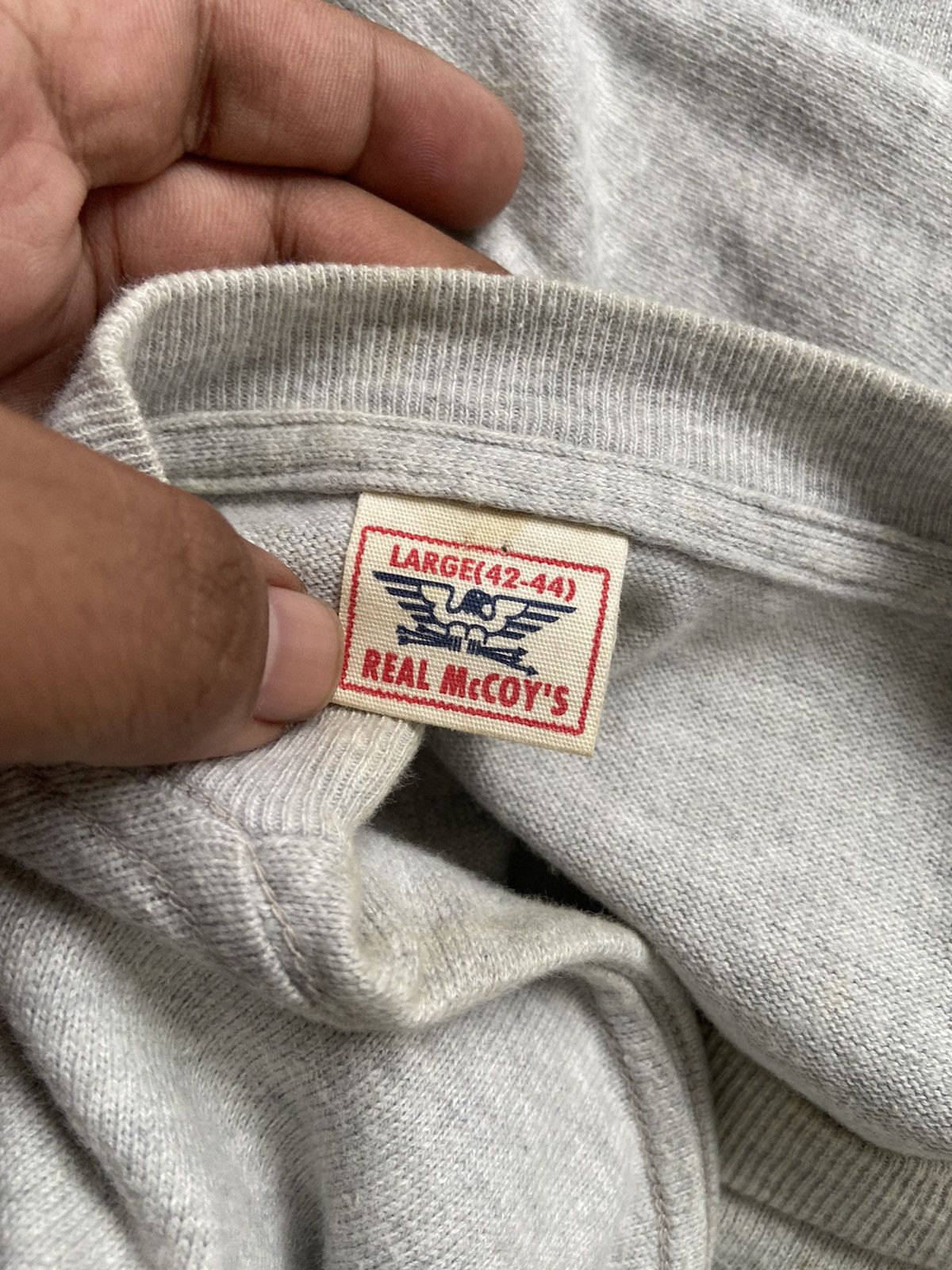 The Real McCoy's Vintage 70’s-80’s The Real Mccoy’s USAF Tshirt Size US L / EU 52-54 / 3 - 8 Thumbnail