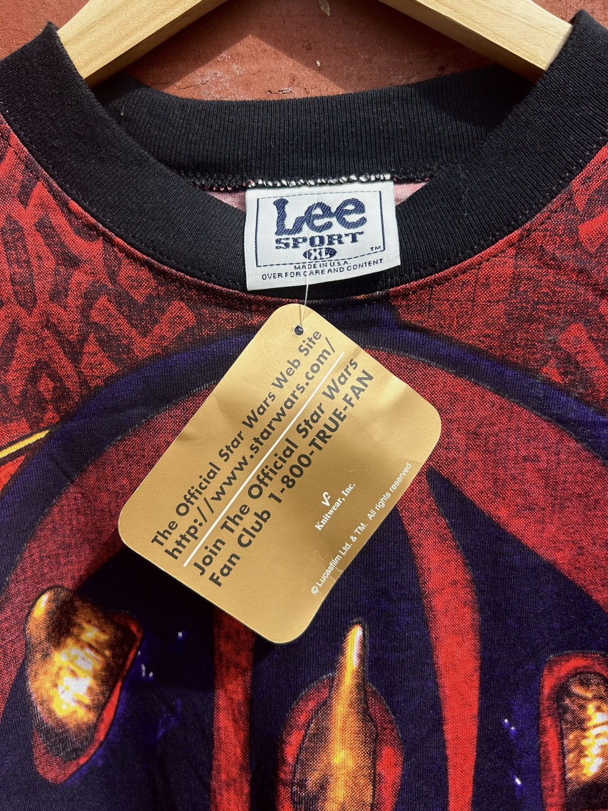 Lee **Very Rare** Darth Maul T-Shirt Size US XL / EU 56 / 4 - 4 Thumbnail