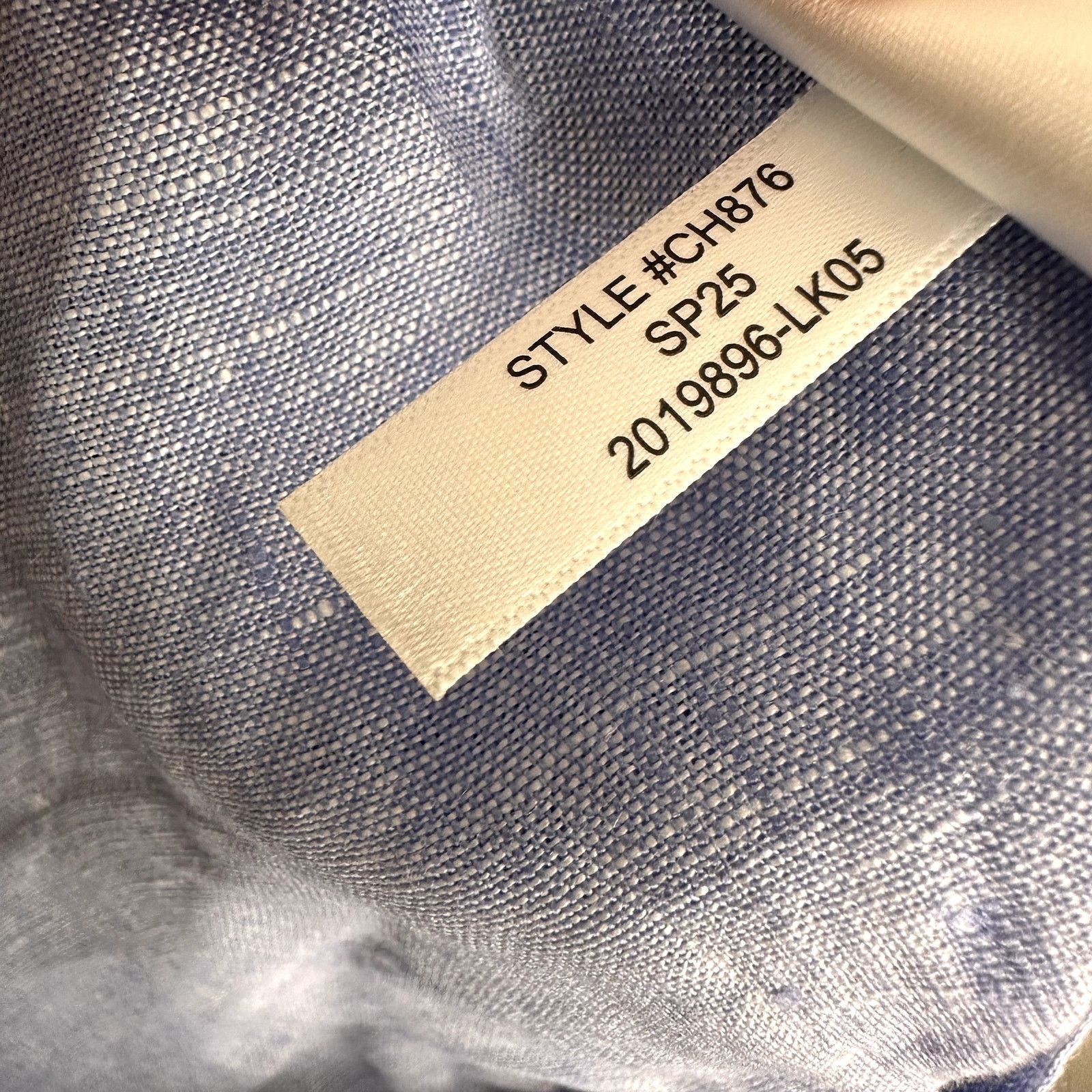 J.Crew J.CREW 6" Harbor Short Linen French Blue Sz 2XS Preppy Size 24" / US 00 / IT 34 - 9 Thumbnail