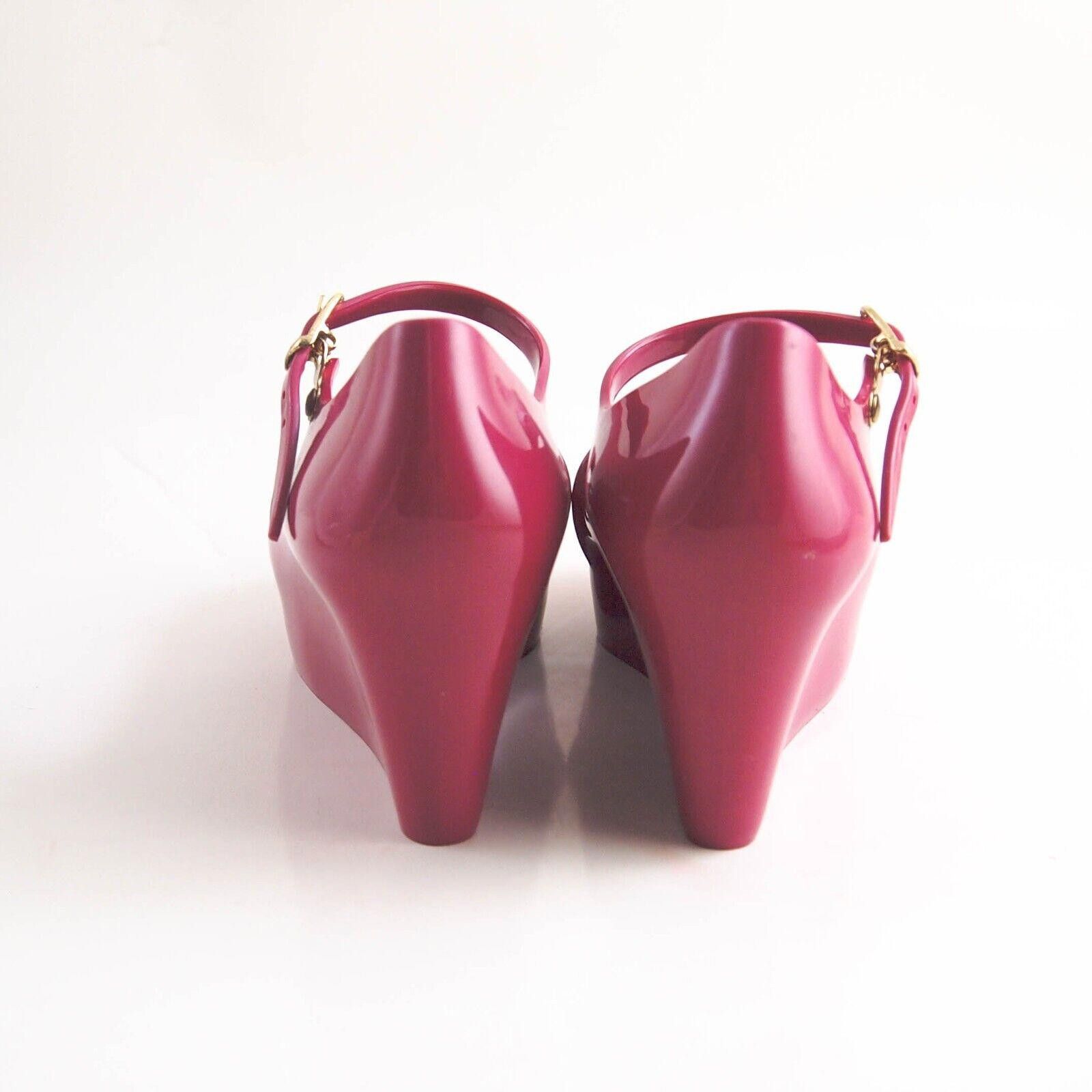 Moschino Moschino x Kartell Jelly Sandals Magenta Womens US 6 EU 36 Size US 6 / IT 36 - 6 Thumbnail