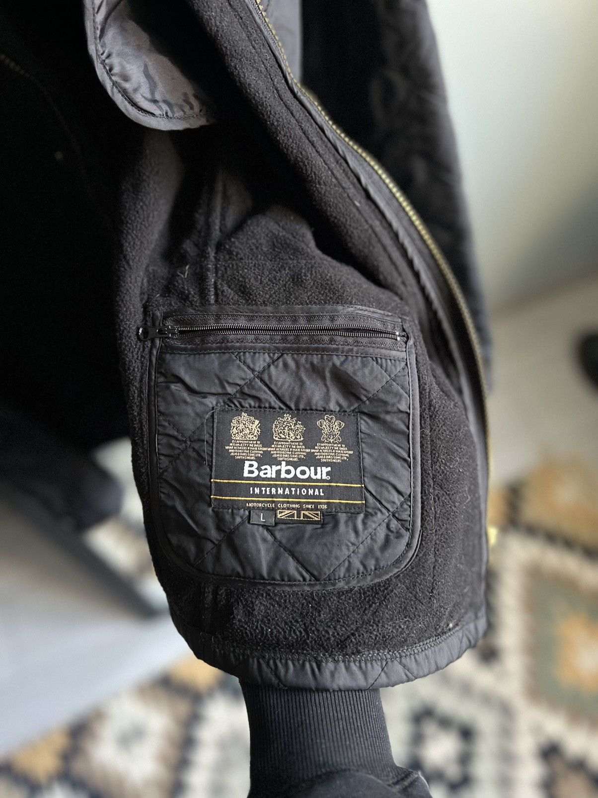 Barbour Barbour International Vintage Quilted Jacket Size US L / EU 52-54 / 3 - 10 Thumbnail