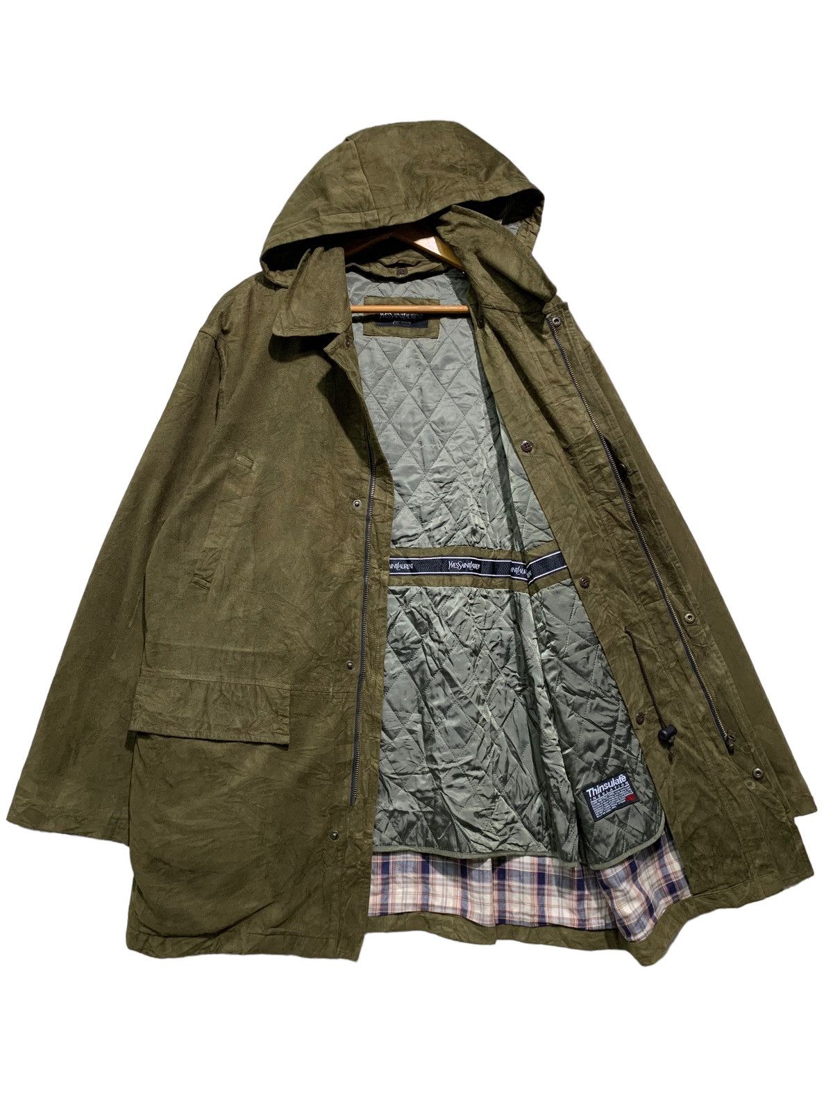 🔥YSL POUR HOMME MOLESKIN DRAWSTRING JACKETS