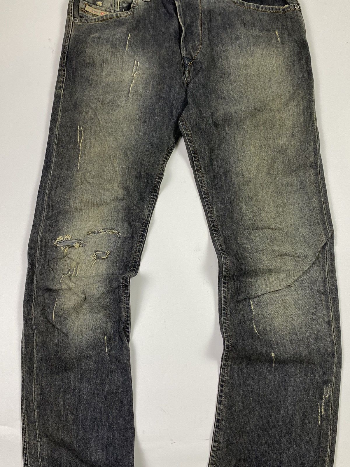 Designer × Diesel × If Six Was Nine diesel distress darron wash jeans pant Size US 31 - 3 Thumbnail