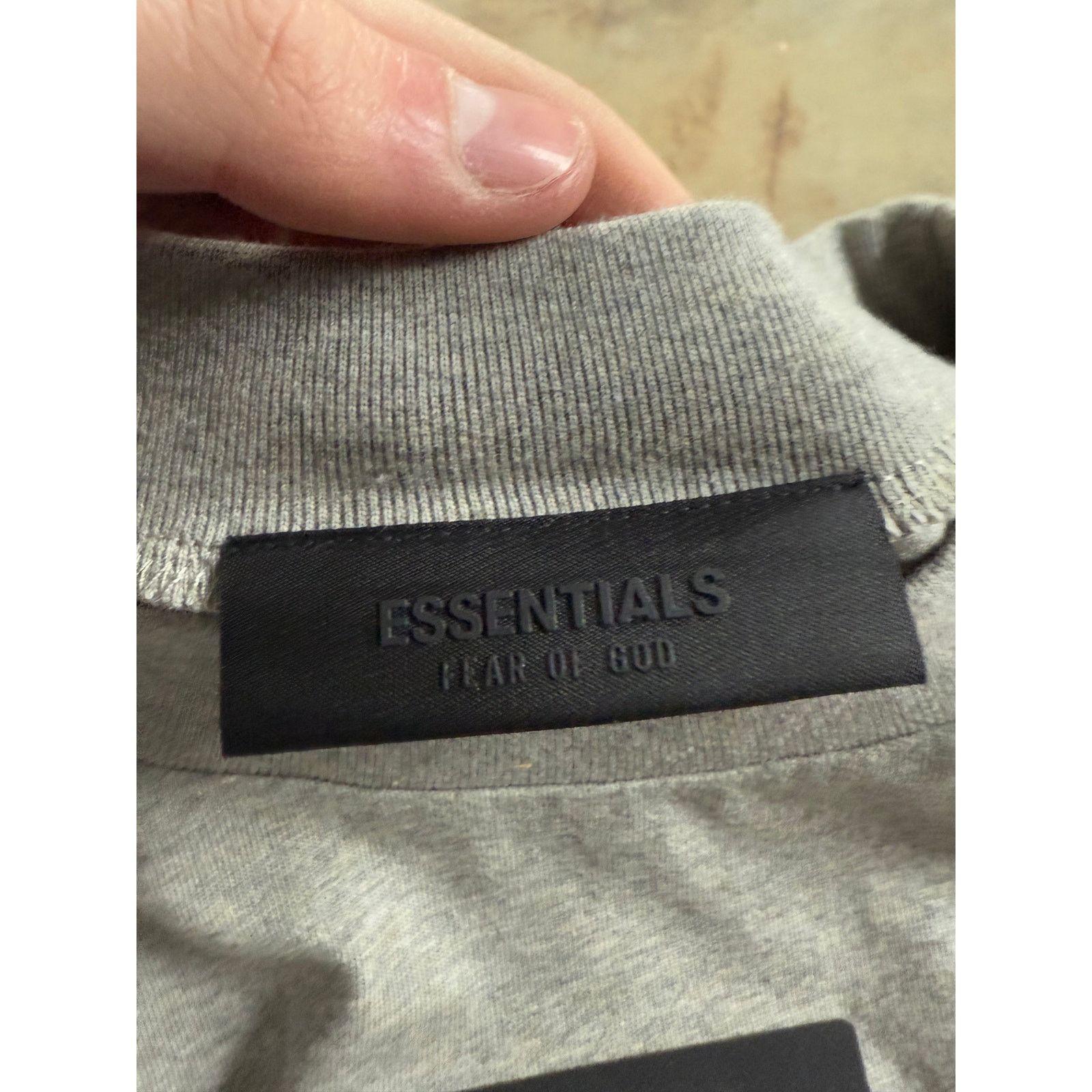 Essentials Essentials Tee Dark Oatmeal New With Tags Medium Size US M / EU 48-50 / 2 - 3 Thumbnail