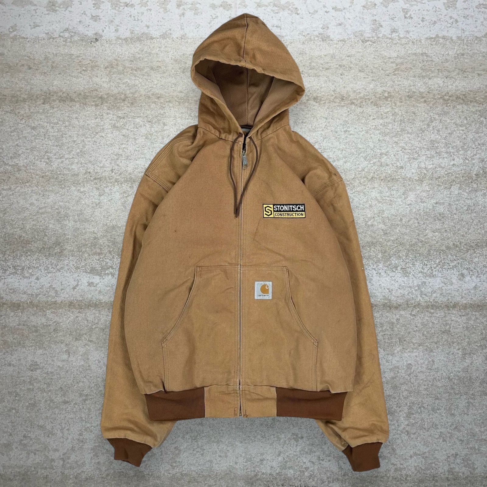 Carhartt Carhartt J165 Duck Jacket Tan/Brown/Black | Grailed
