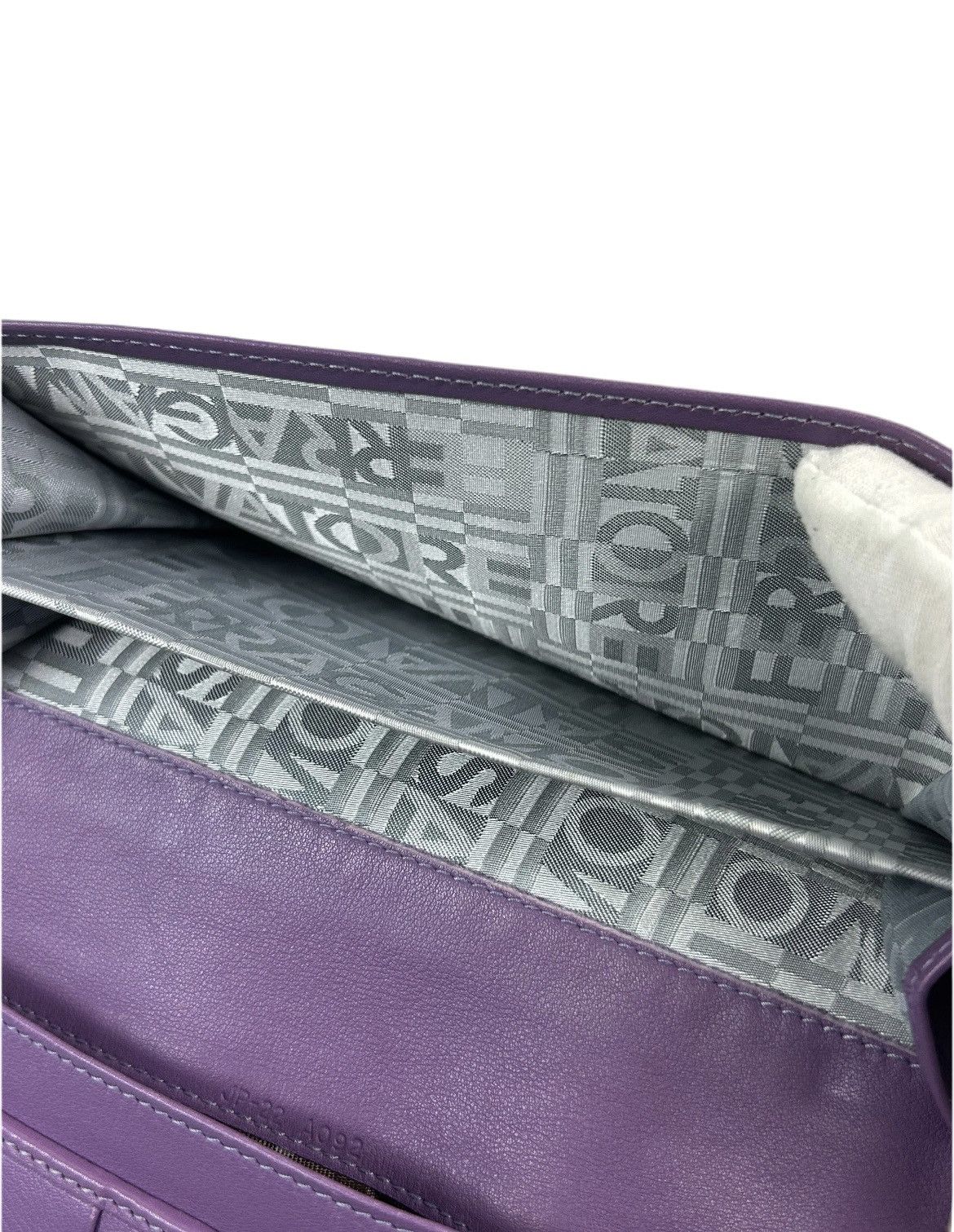 Salvatore Ferragamo Ferragamo Purple Leather Long Wallet Size ONE SIZE - 5 Thumbnail