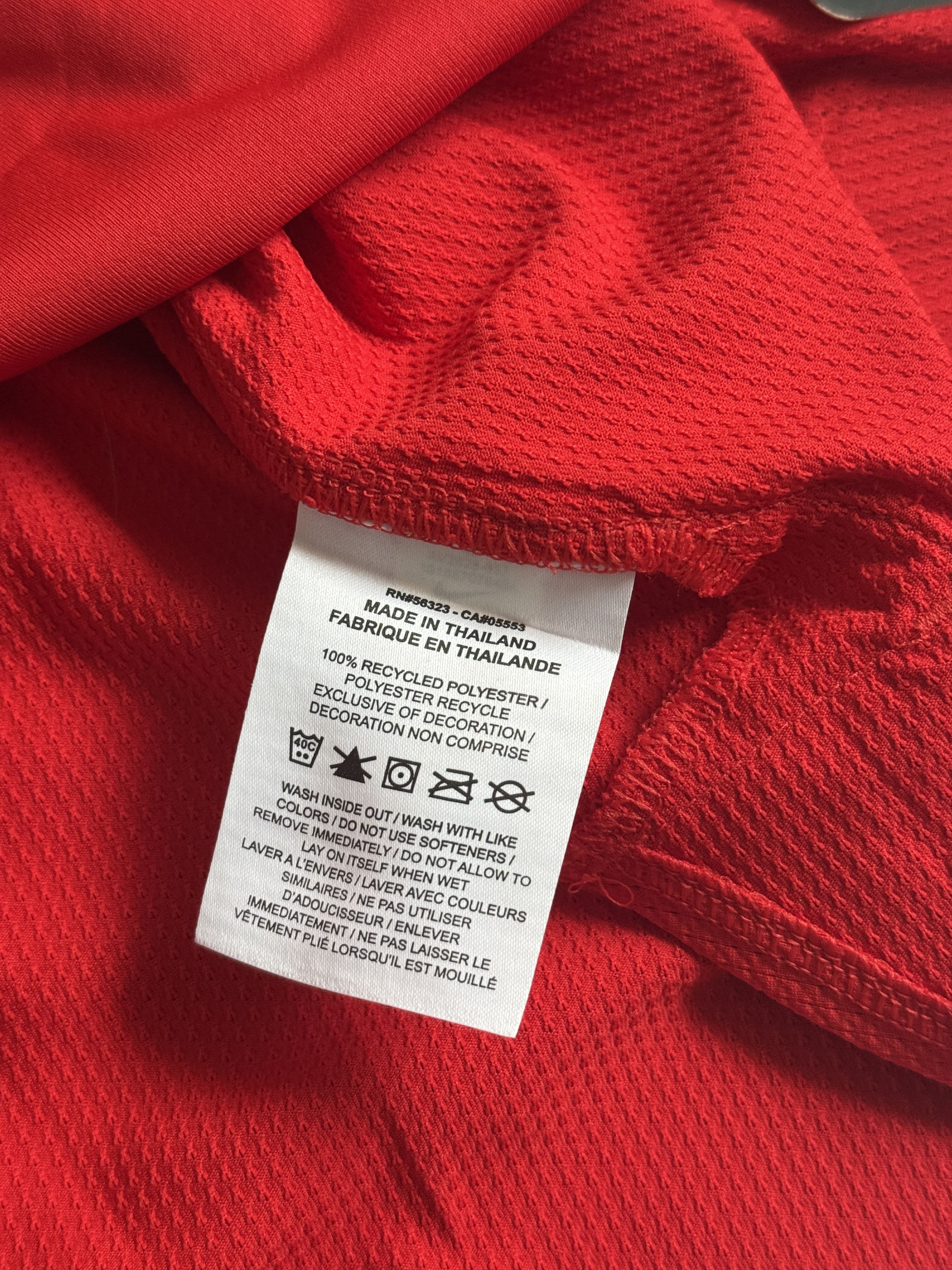 Nike Chicago Bulls VAPORKNIT Authentic Blank Jersey L AV2628-657 Size US L / EU 52-54 / 3 - 7 Thumbnail
