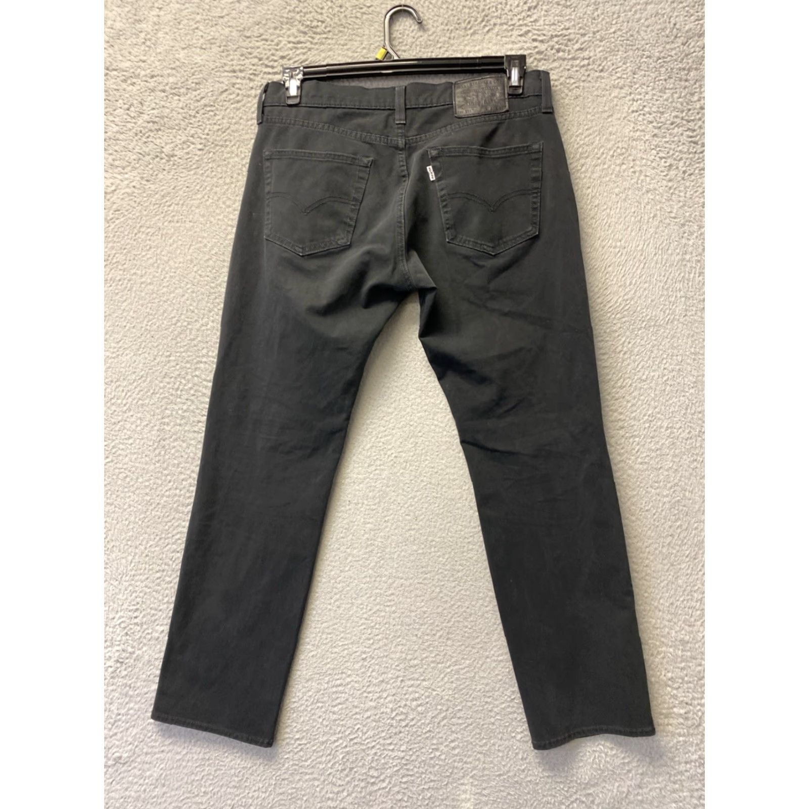 Levi's Levi's 511 Slim Pants Mens 32x30 Black Denim Stretch Straight 5-Pocket Logo Modern Size US 32 / EU 48 - 7 Thumbnail