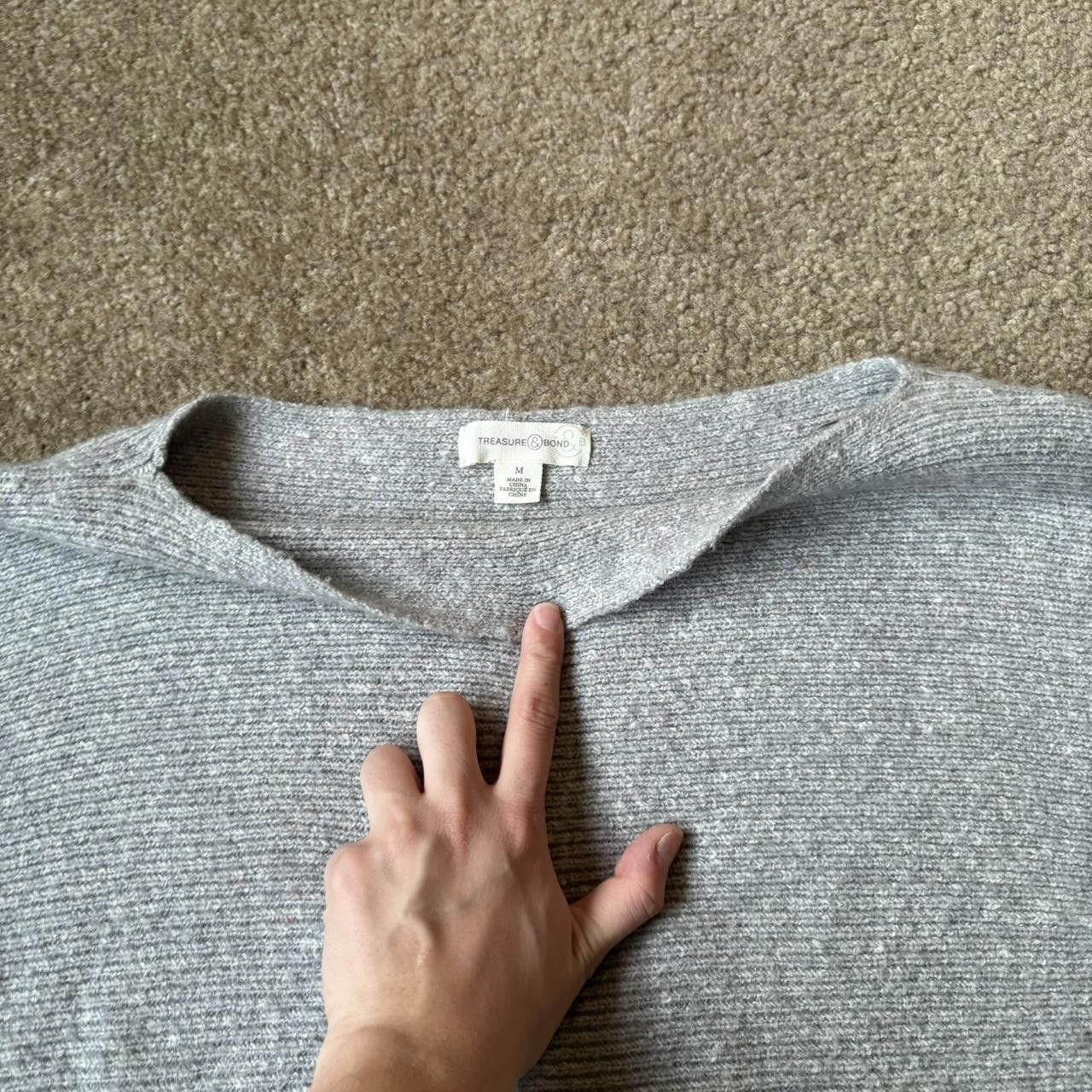 Treasure & Bond Treasure Bond Wide Shoulder Sweater Size M / US 6-8 / IT 42-44 - 2 Thumbnail