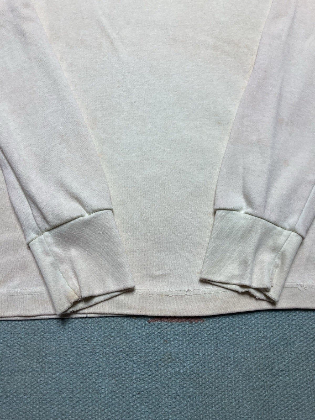Vintage 70s t shirt turtleneck sears soft cotton distressed small Size US S / EU 44-46 / 1 - 10 Thumbnail
