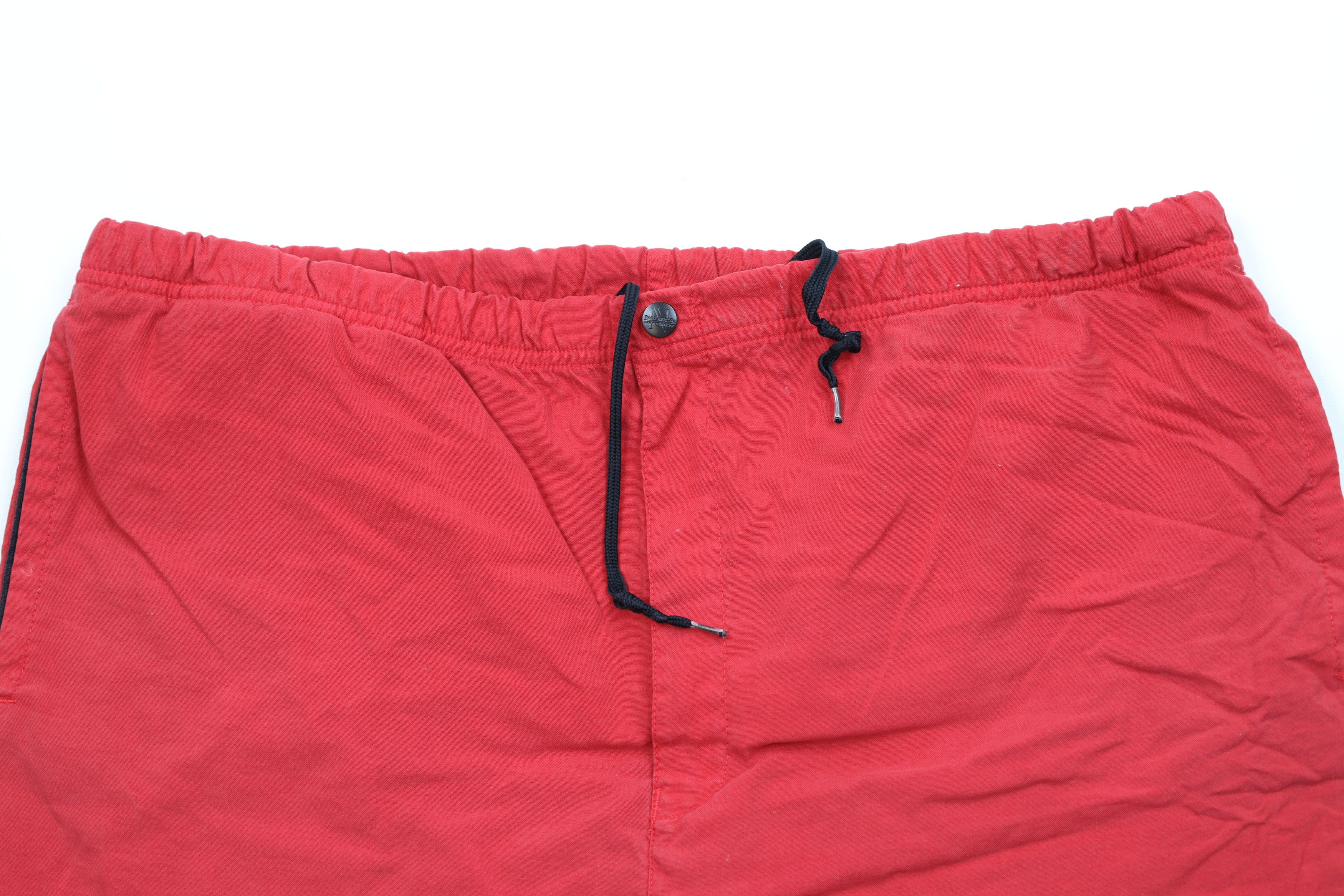 Nautica Vintage 90s Nautica Competition Above Knee Shorts Red Size US 36 / EU 52 - 2 Thumbnail