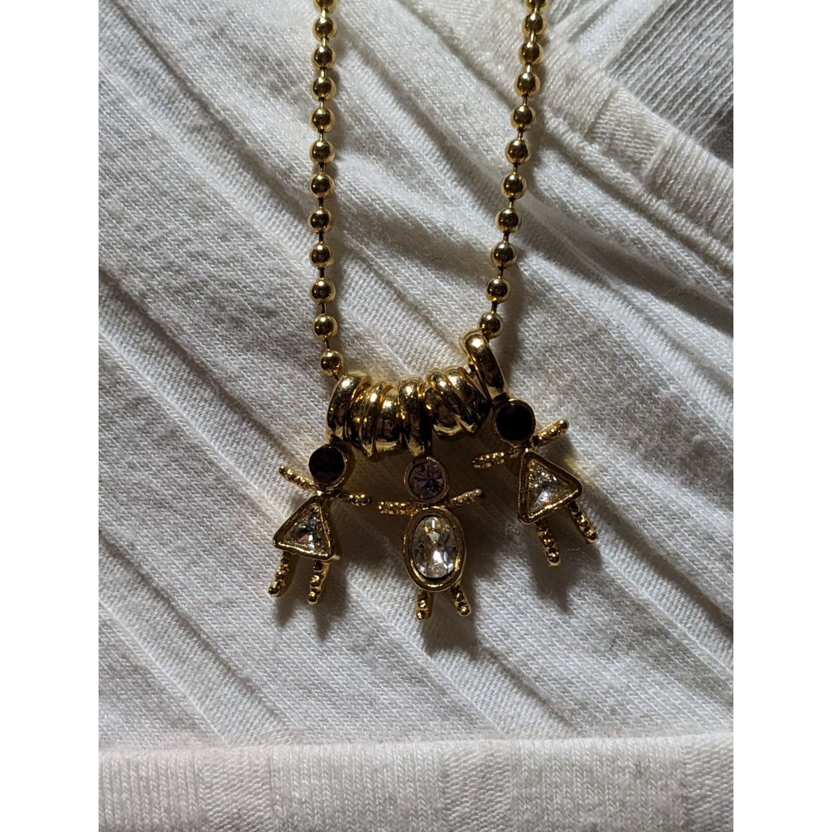 Other Gold Birthstone Kid Figural Charm Necklace Size ONE SIZE - 8 Thumbnail