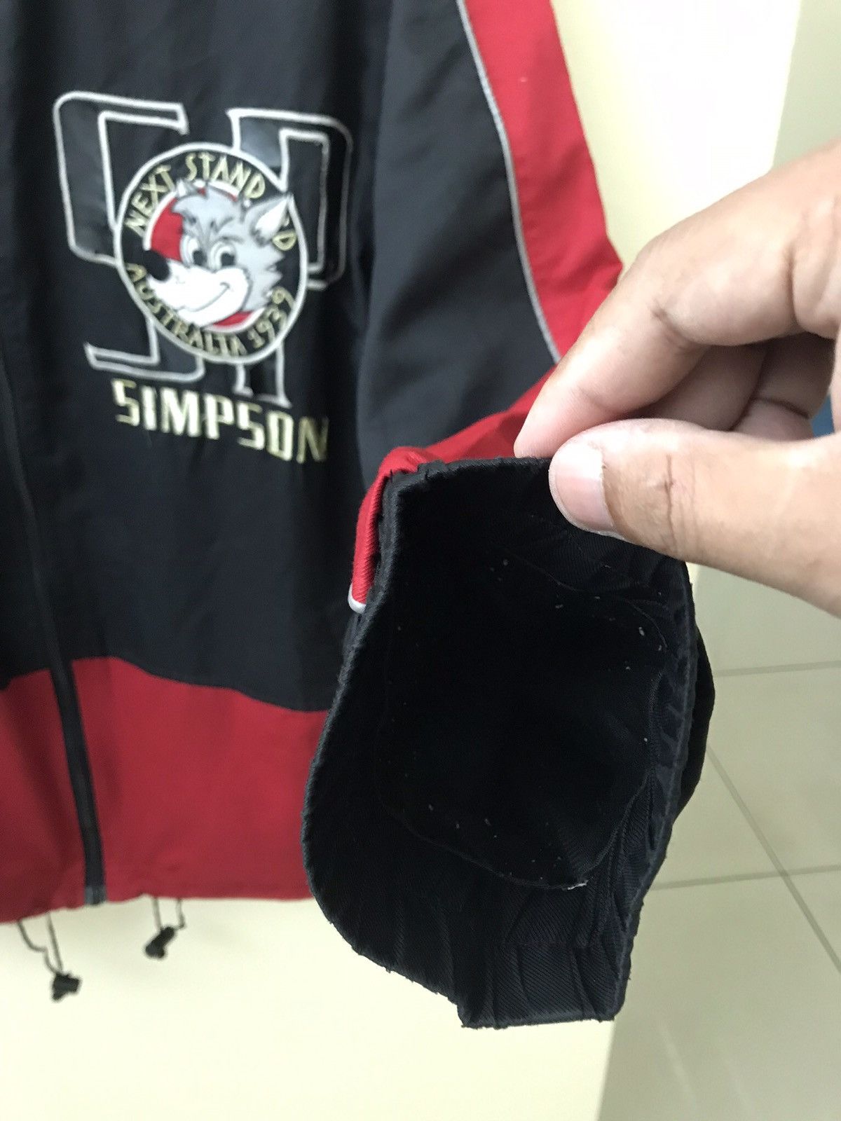 Vintage Vintage 🔥 Simpson Motorsports Jacket Size US L / EU 52-54 / 3 - 9 Thumbnail