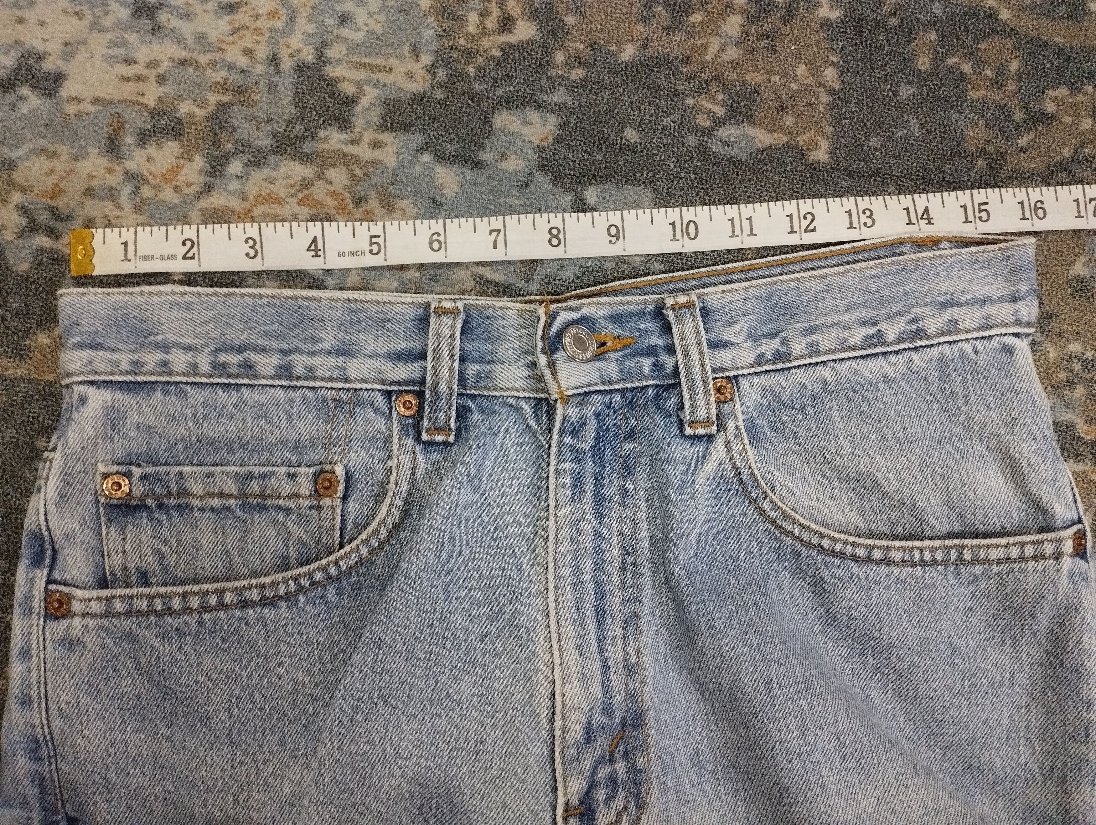 Levi's Vintage Baggy Levi's 550 Stone Wash Jeans Size US 31 - 7 Thumbnail