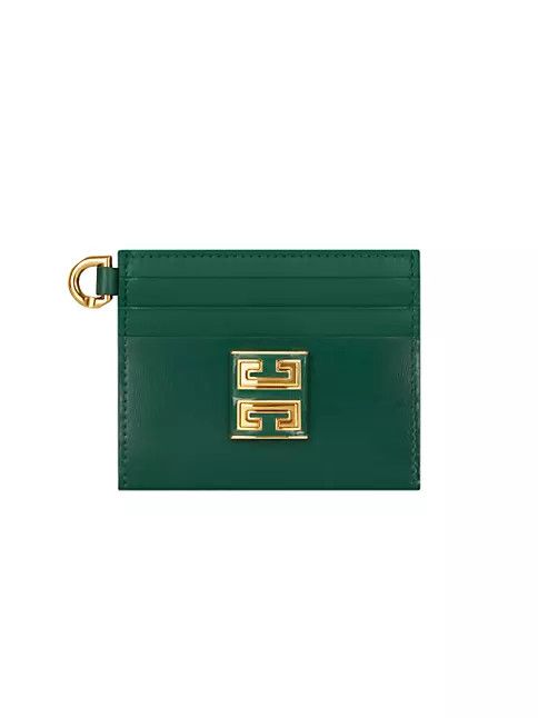 Givenchy o1srvl11e0125 Size:OS/4G Card Holder in Emerland Green Size ONE SIZE - 2 Thumbnail