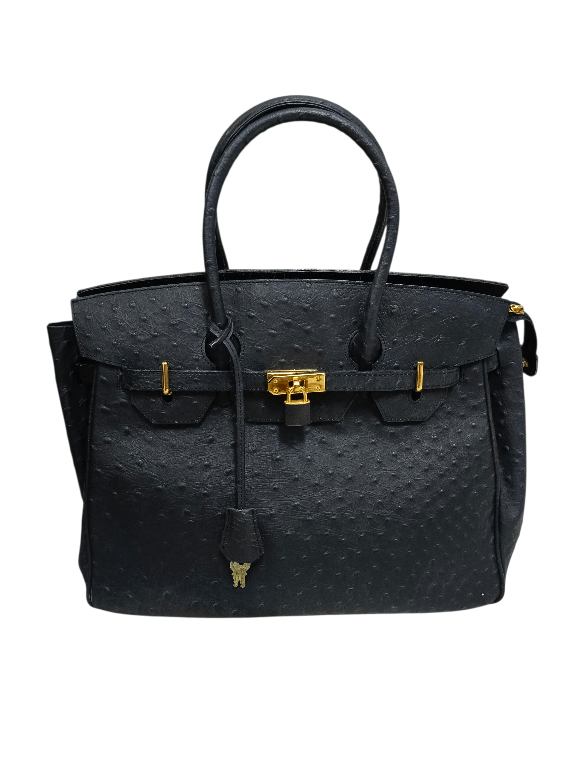 Leather BIRKIN OSTRICH LEATHER Size ONE SIZE - 1 Thumbnail