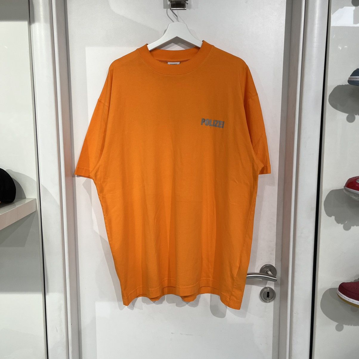 Vetements Vetements Polizei Tee Orange Size US XS / EU 42 / 0 - 2 Thumbnail