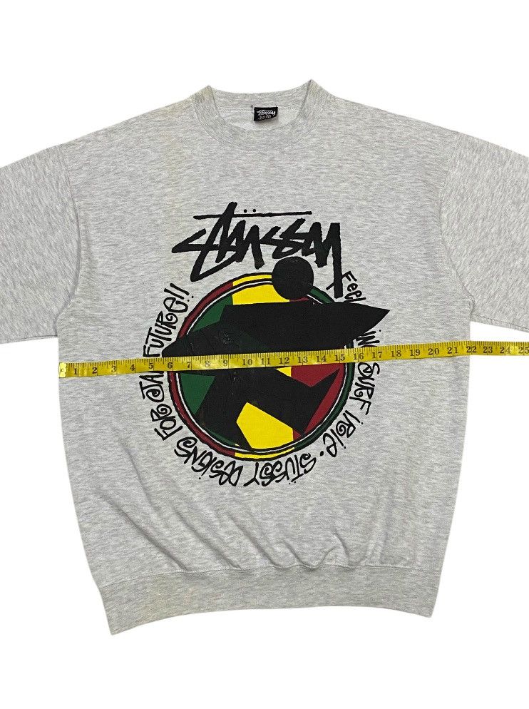 Stussy × Vintage Vintage Stussy Rasta Sweatshirt Size US M / EU 48-50 / 2 - 12 Thumbnail
