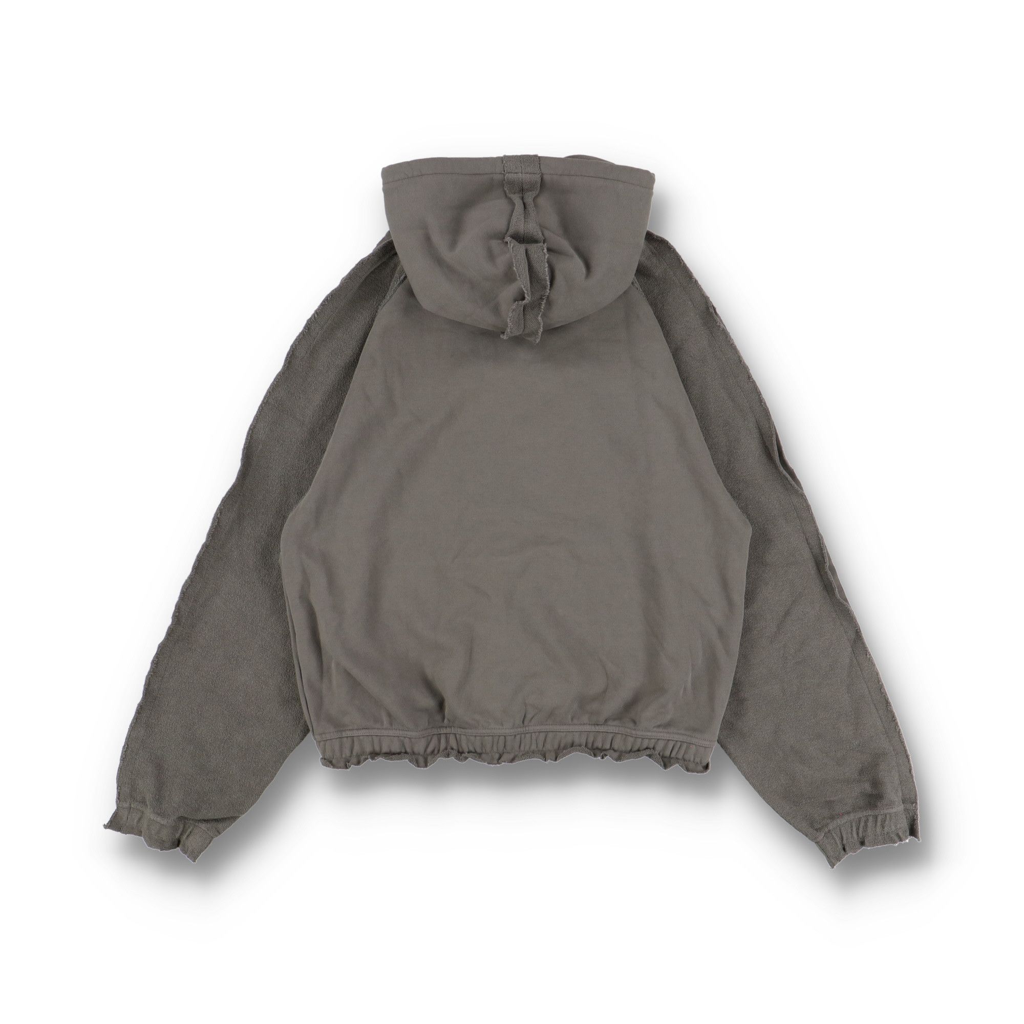 Slam Jam × Umbro Grey Royal Arms Logo Masked Oversized Hoodie Size US M / EU 48-50 / 2 - 11 Thumbnail